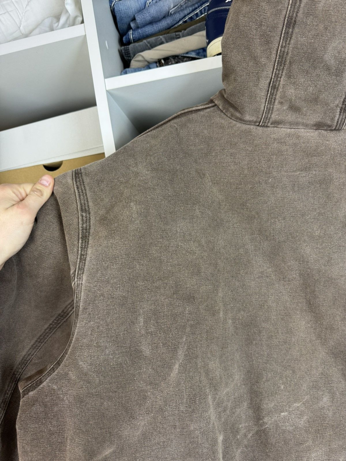Carhartt Vintage Carhartt J130 CHT Active Jacket Faded Canvas Size US XXL / EU 58 / 5 - 20 Thumbnail