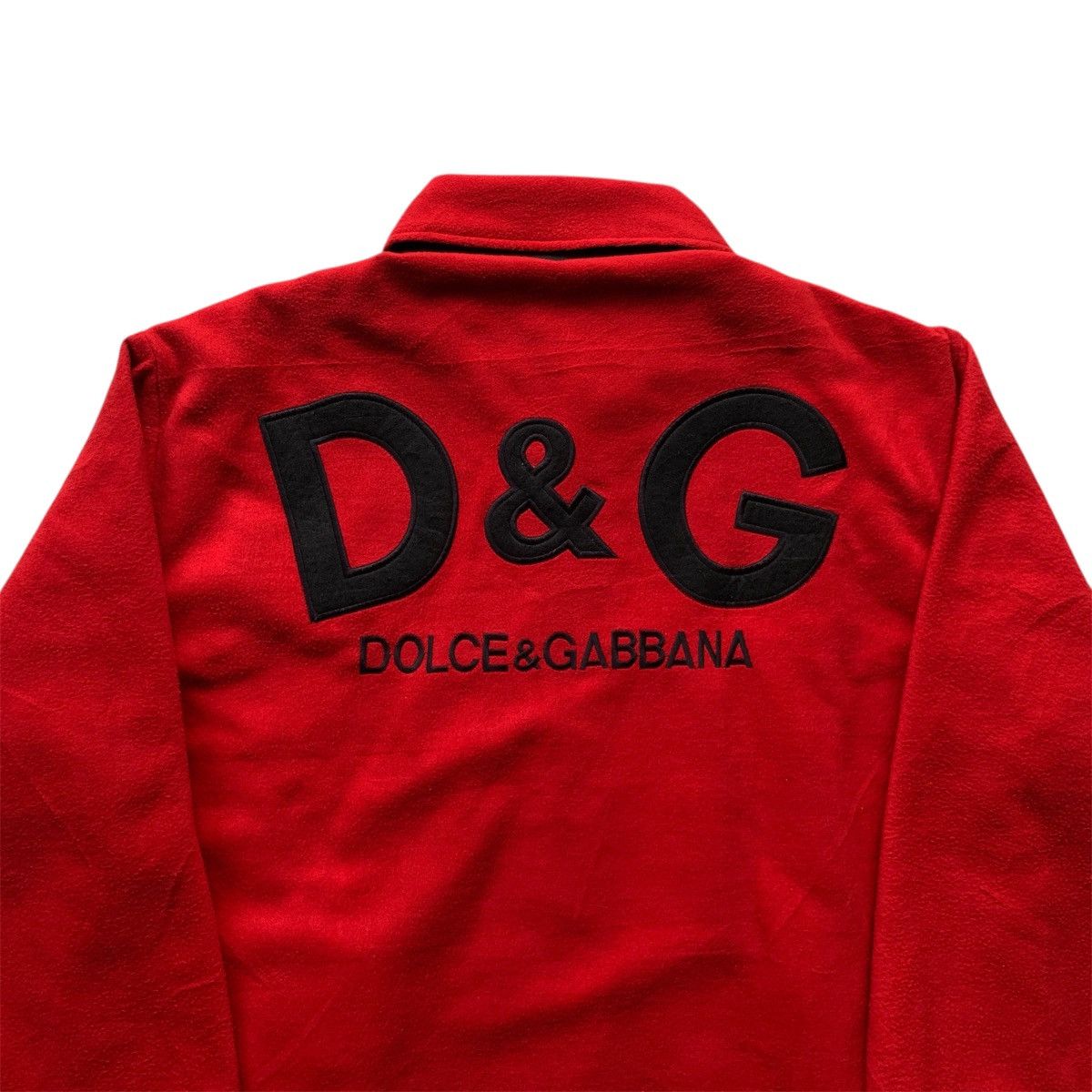 Dolce & Gabbana Vintage Dolce & Gabbana Spell Out Big Logo Reversible Jacket Size US XL / EU 56 / 4 - 2 Thumbnail