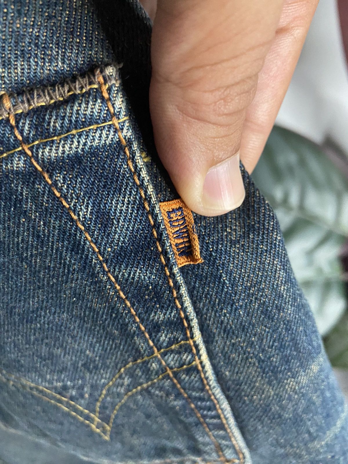 Edwin × Vintage VINTAGE EDWIN DENIM 505 SELVAGE Size US 30 / EU 46 - 5 Thumbnail