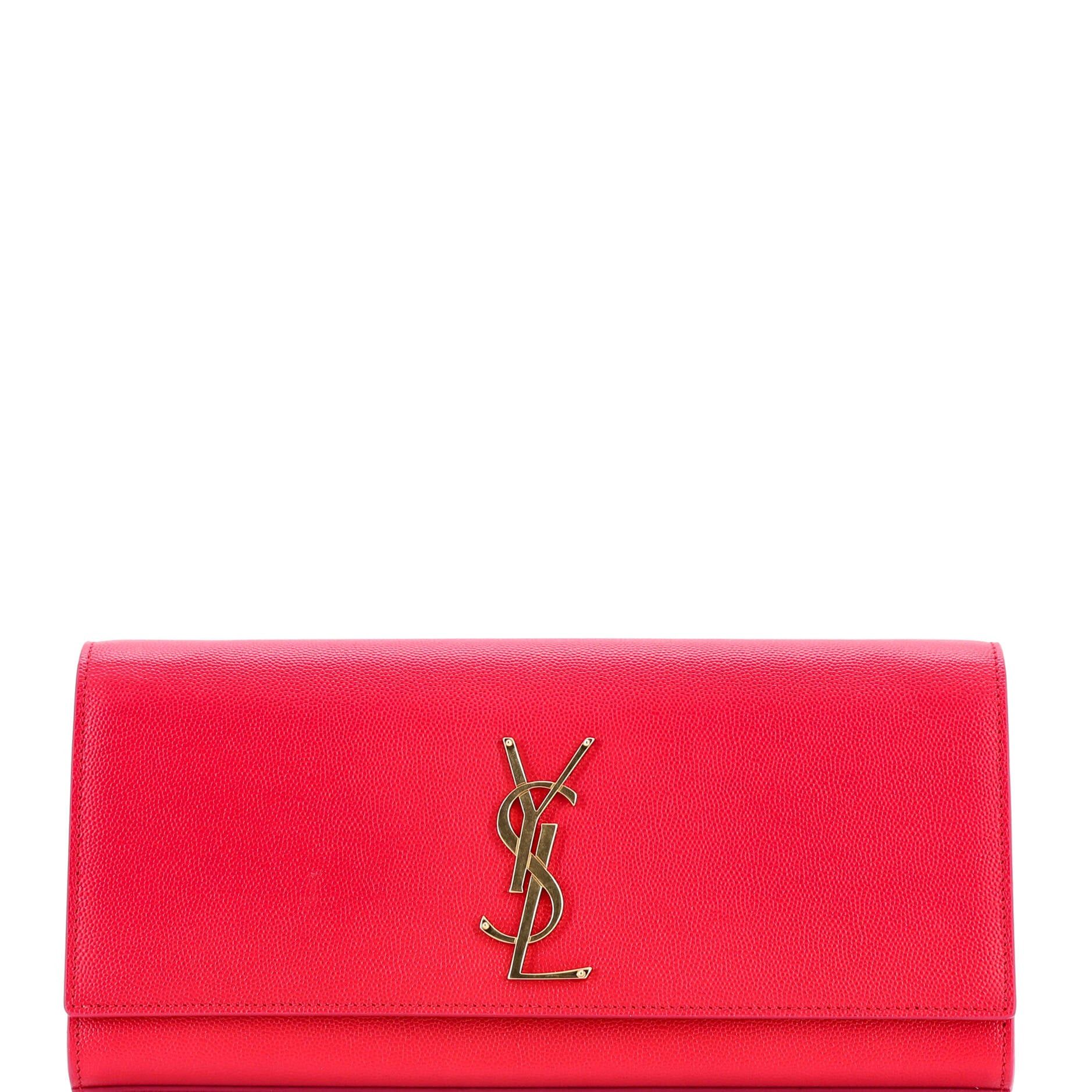 Saint Laurent Paris Classic Monogram Clutch Size ONE SIZE - 1 Thumbnail