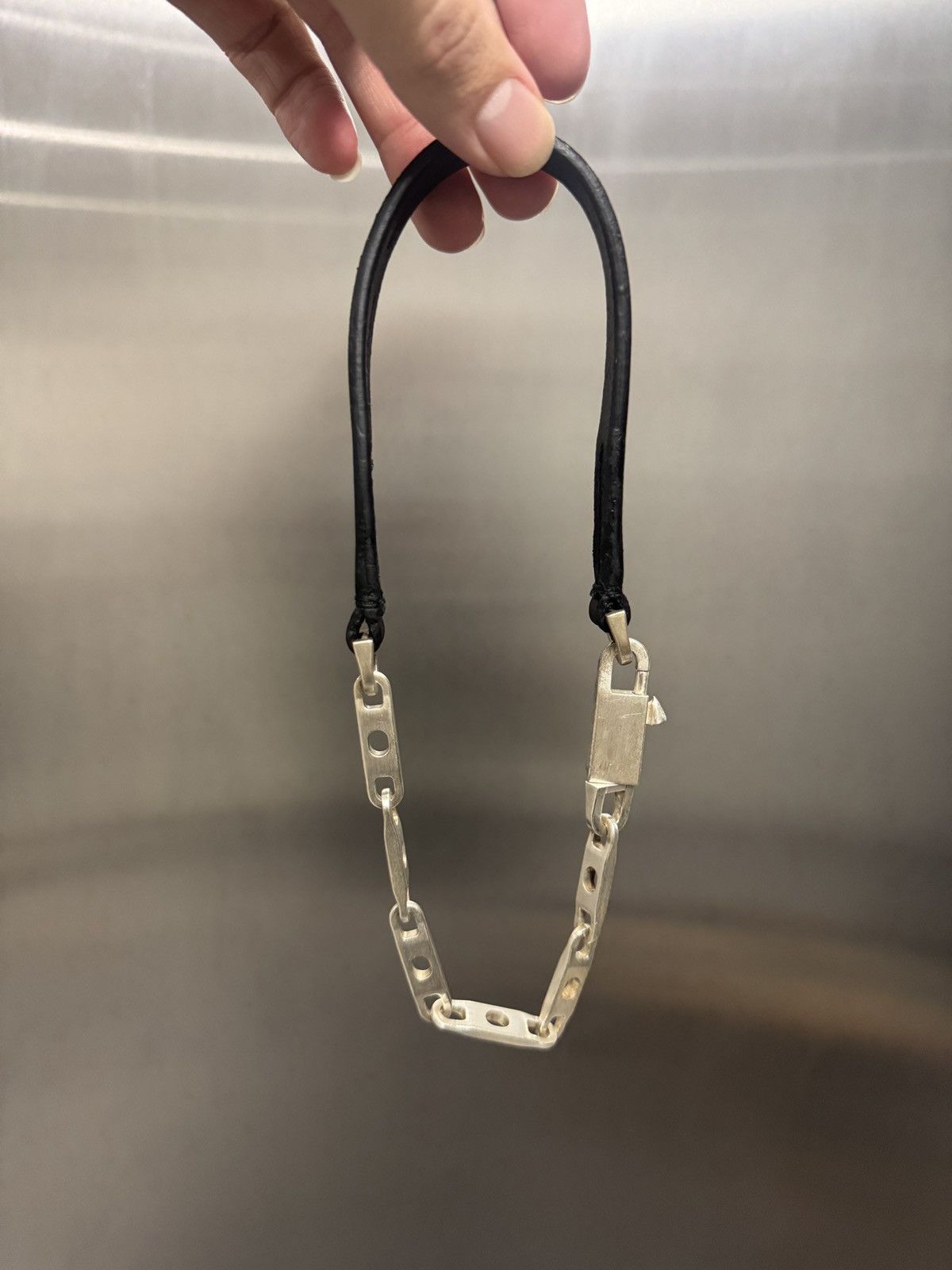 Rick Owens Chain choker Size ONE SIZE - 3 Thumbnail