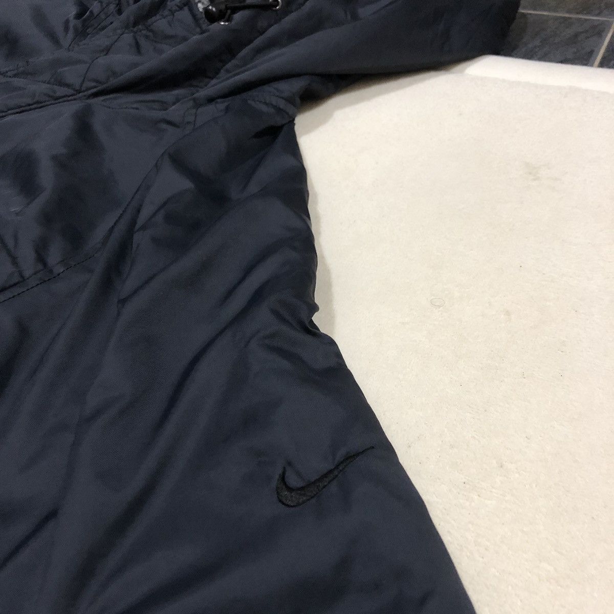 Nike × Vintage VINTAGE Y2K NIKE Long Puffer Jacket Size US L / EU 52-54 / 3 - 6 Thumbnail