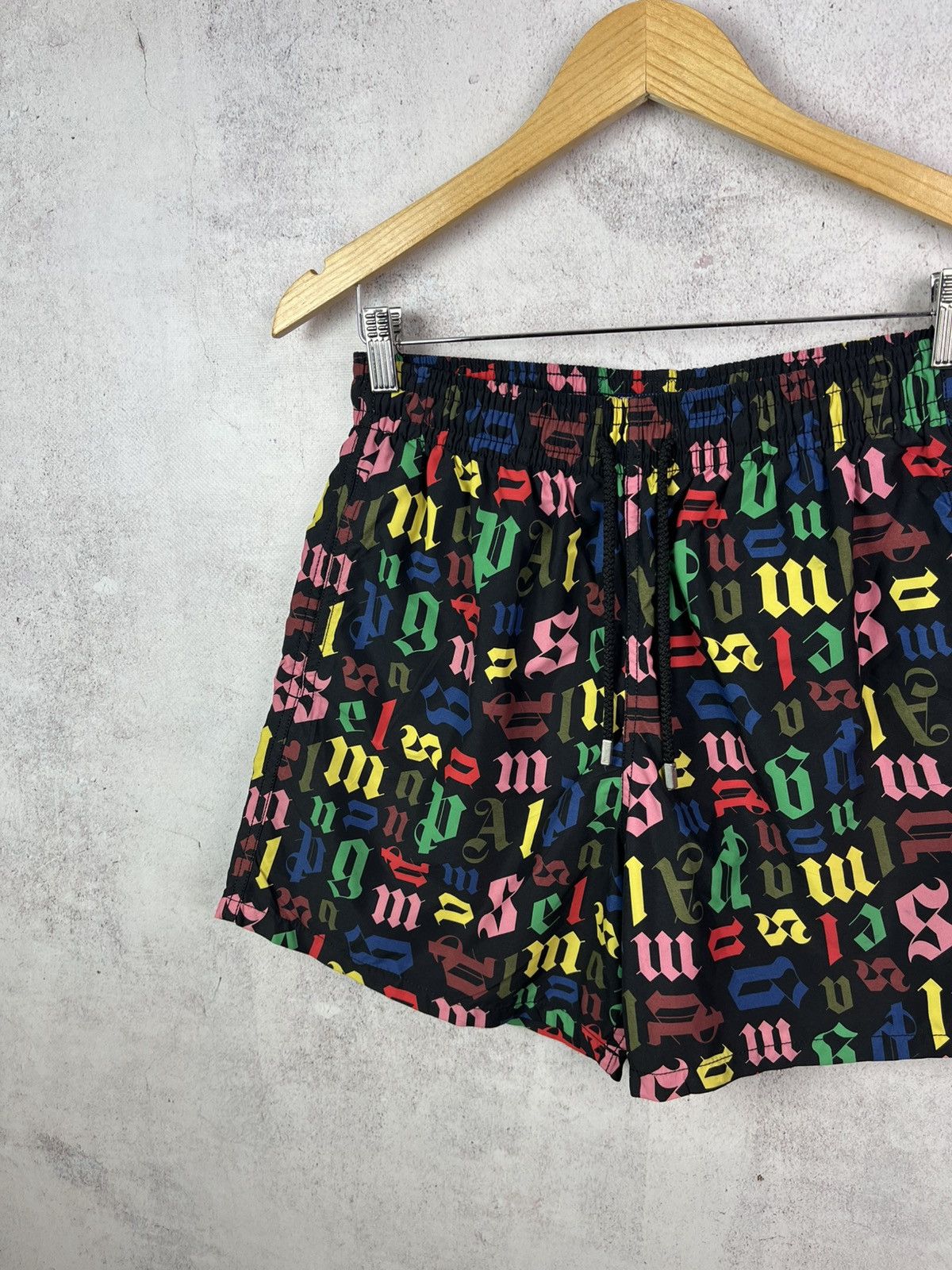 Palm Angels Palm Angels x Vilebrequin Monogram Swim Shorts Rare Hype Y2K Size US 34 / EU 50 - 2 Thumbnail
