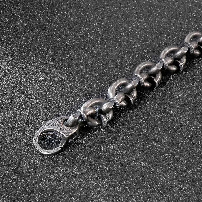 Jewelry Heavy Chain Bracelet Size ONE SIZE - 6 Thumbnail
