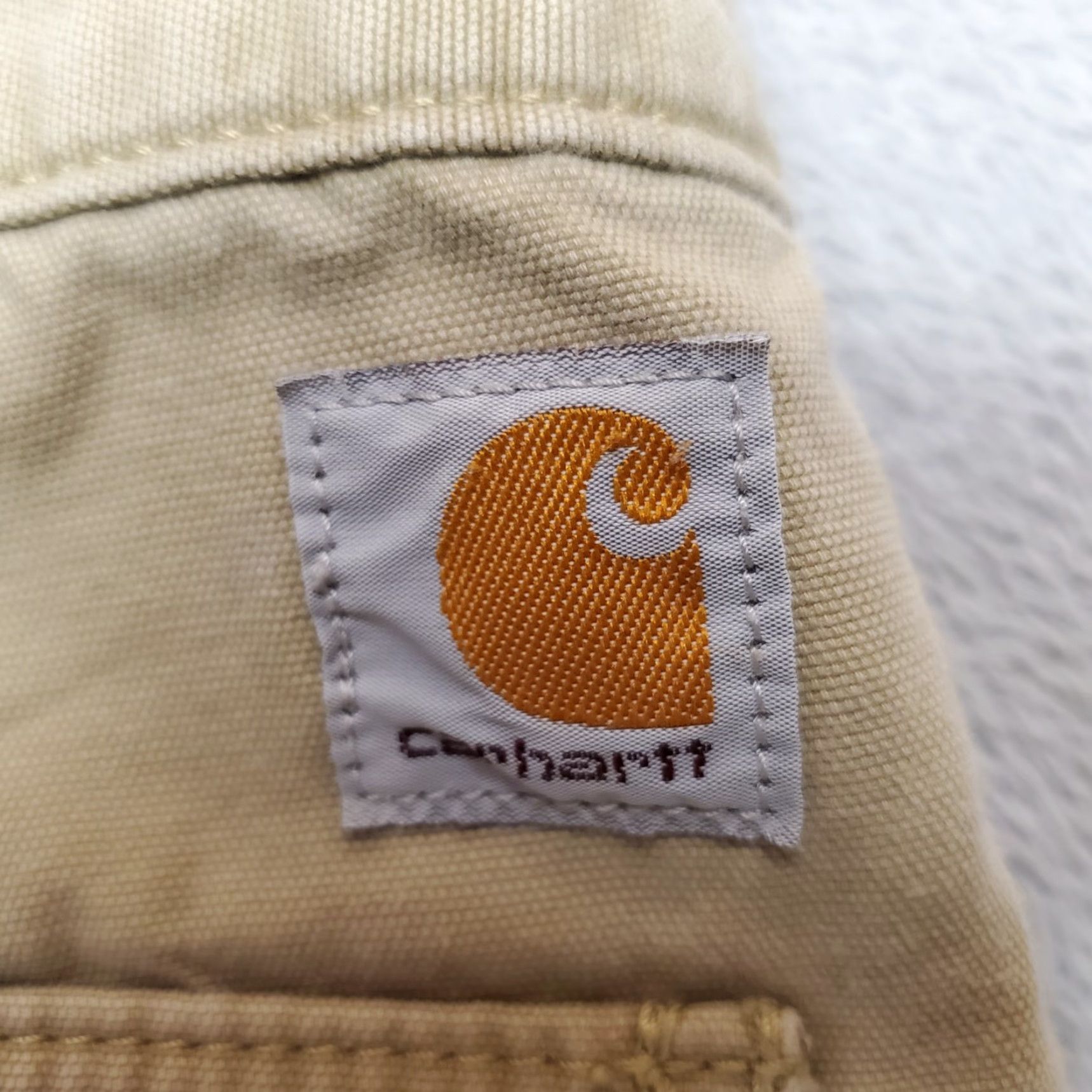 Carhartt VINTAGE Carhartt Shorts Mens 40 Khaki Cargo Relaxed Front Flat Utility Workwear Size US 40 / EU 56 - 6 Thumbnail