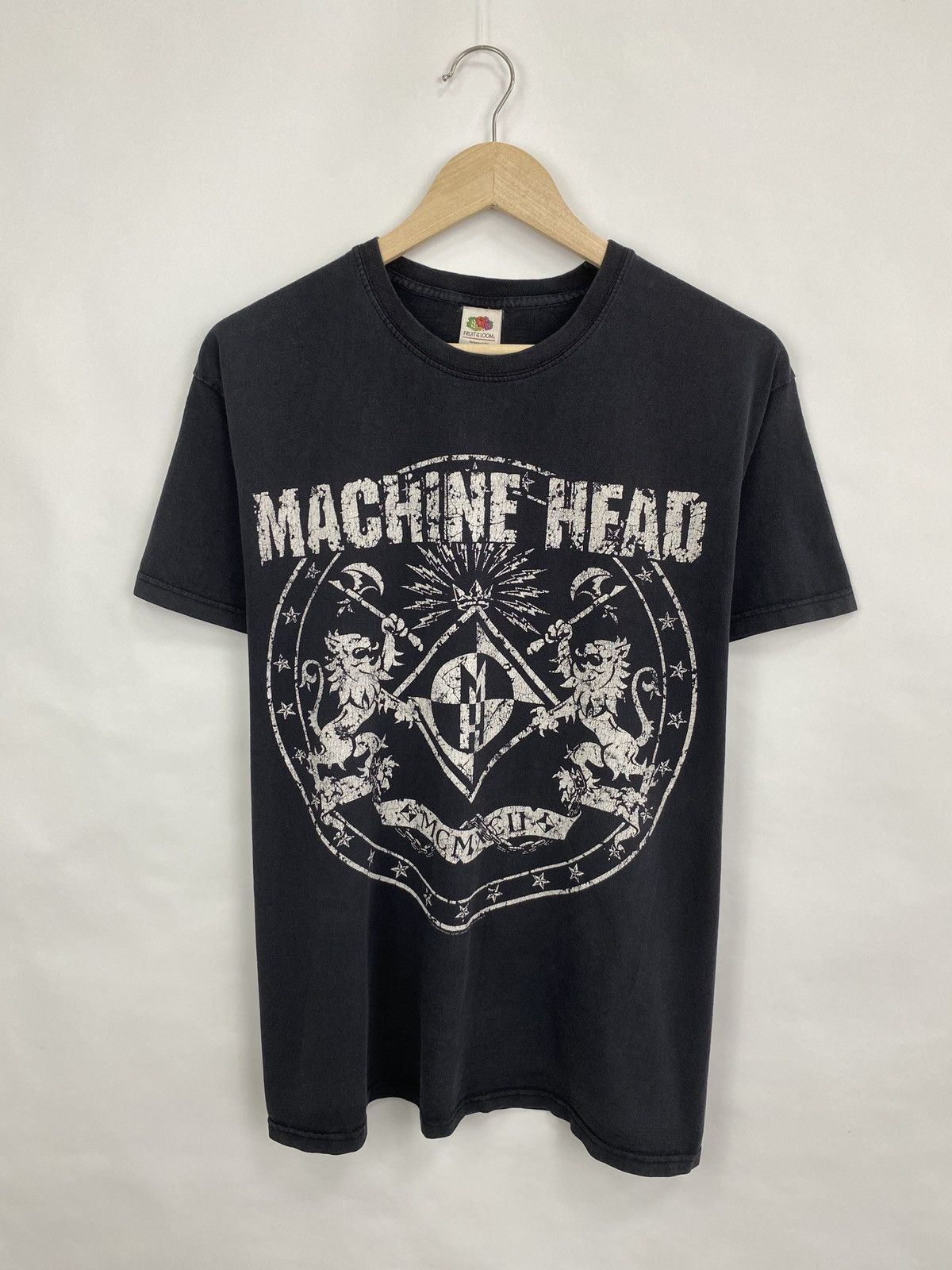 Band Tees 🇺🇸 Vintage Machine Head 2012 Thrash Metal Metalcore T-Shirt Size US L / EU 52-54 / 3 - 3 Thumbnail