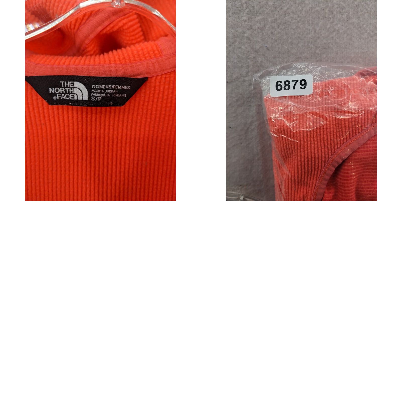 The North Face VINTAGE North Face Hoodie Womens Small Orange Full Zip Jacket Sweatshirt Size S / US 4 / IT 40 - 9 Thumbnail