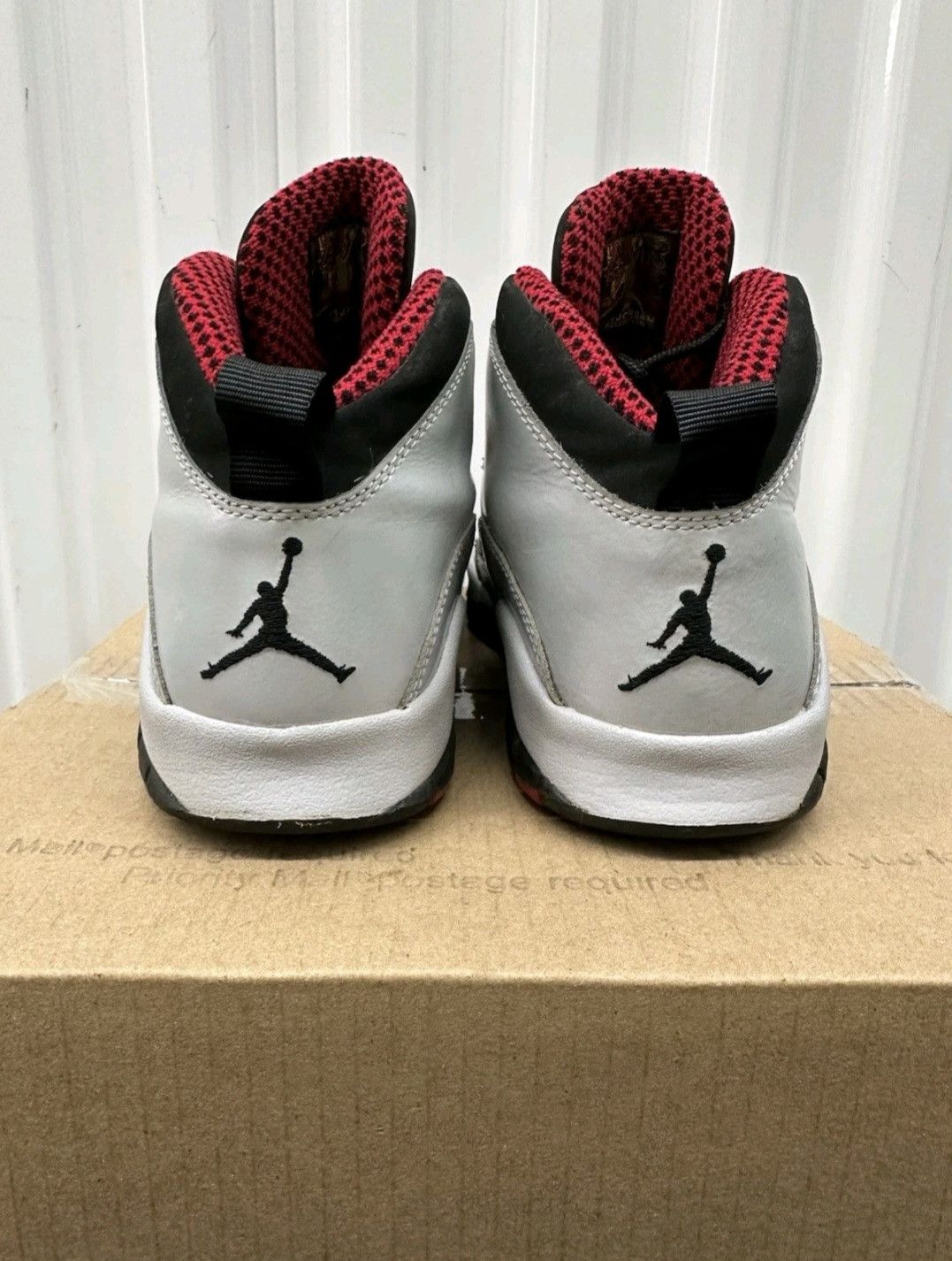 Jordan Brand Nike Air Jordan Retro 10 GG Legion Red 487211009 Size 7Y Size US 7 / EU 40 - 5 Thumbnail