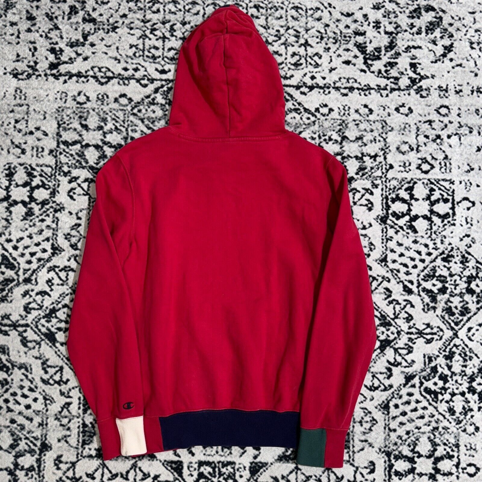 Champion × Vintage Vintage Champion Unisex Red Cotton Hoodie Size S Y2K 90s Size US S / EU 44-46 / 1 - 10 Thumbnail