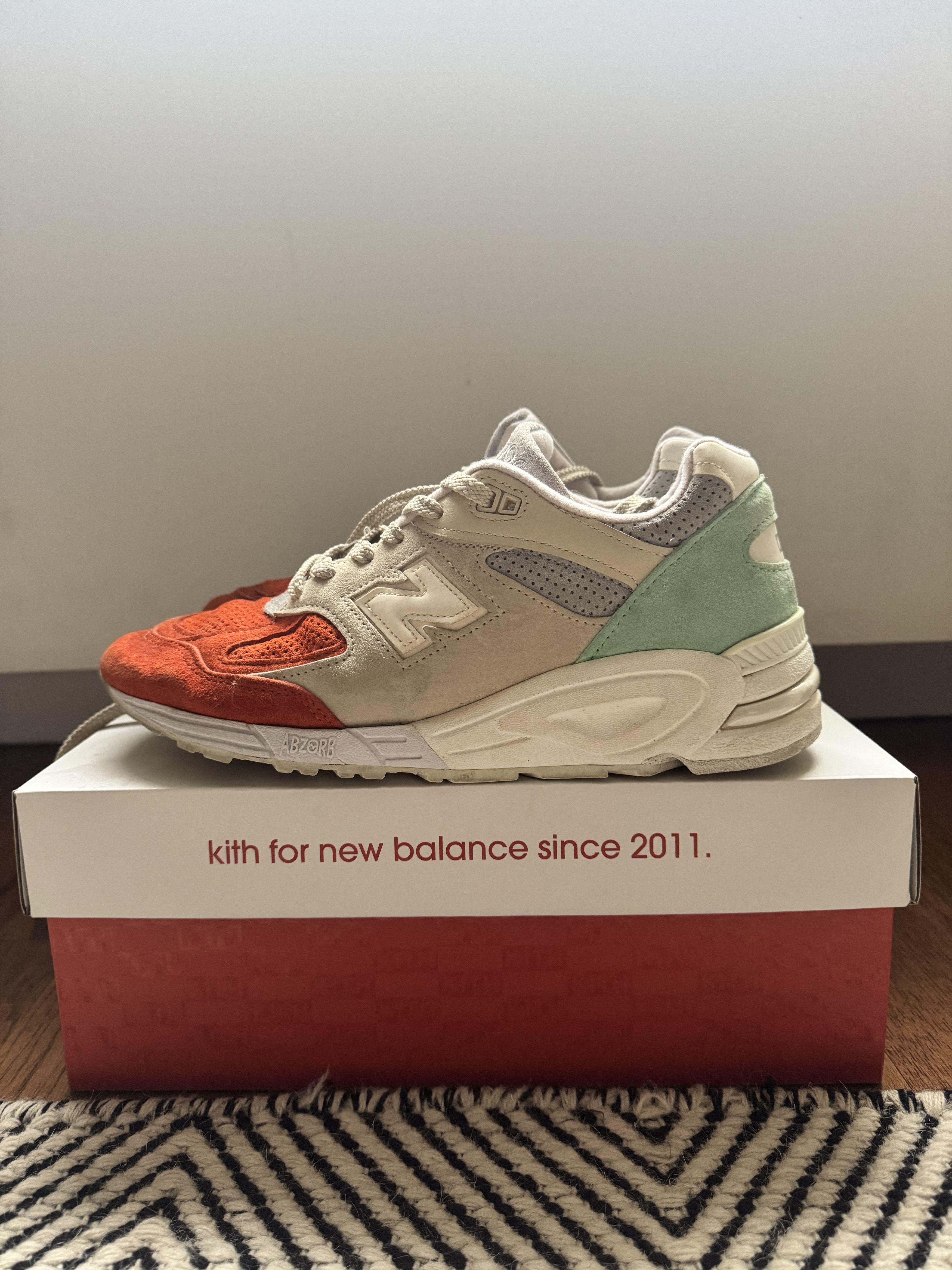 Kith × New Balance New Balance 990v2 Kith Cyclades Size US 9 / EU 42 - 1 Thumbnail
