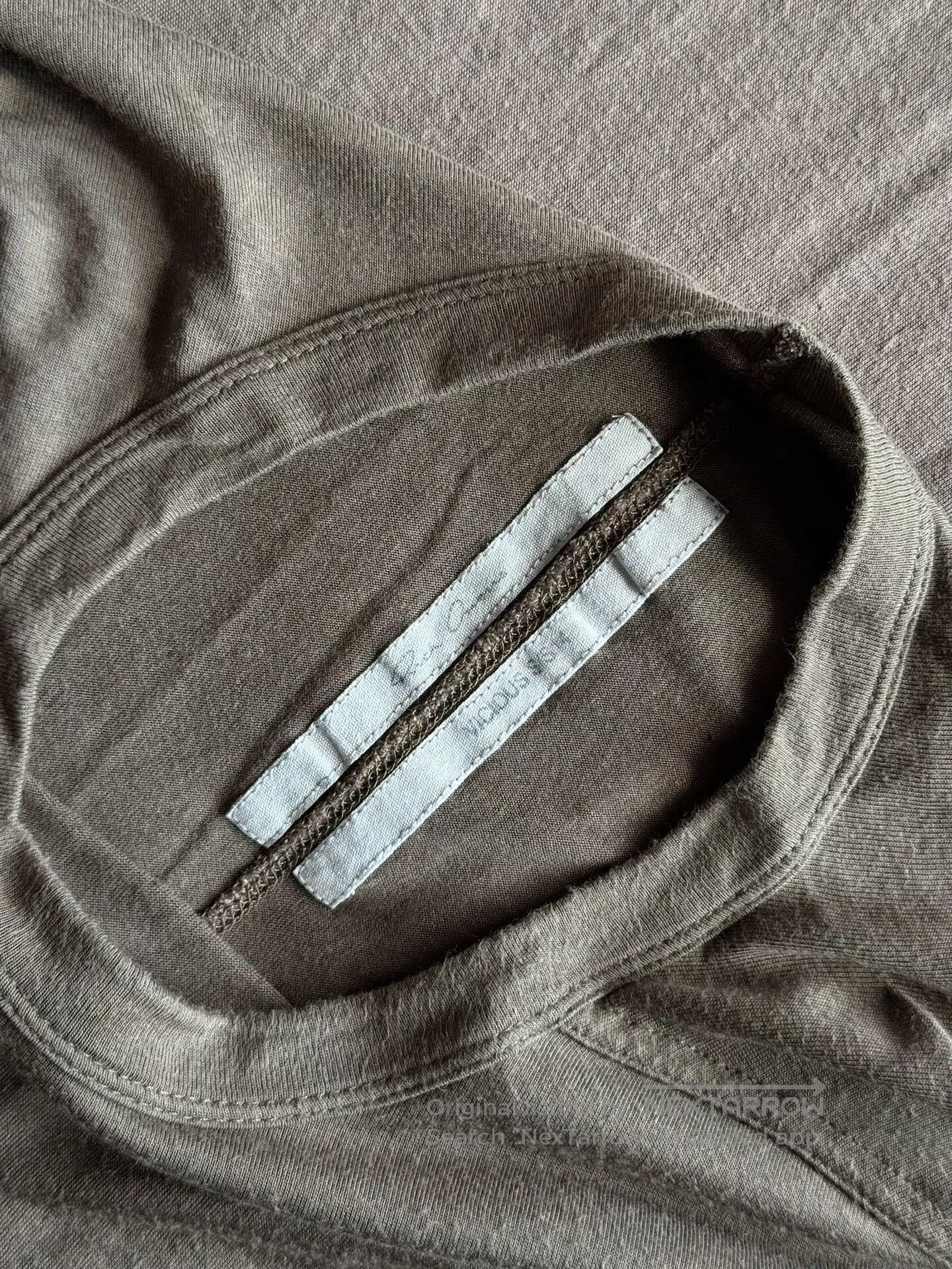 Rick Owens Rick Owens Men's Long Crewneck S/S T. Size US XS / EU 42 / 0 - 3 Thumbnail