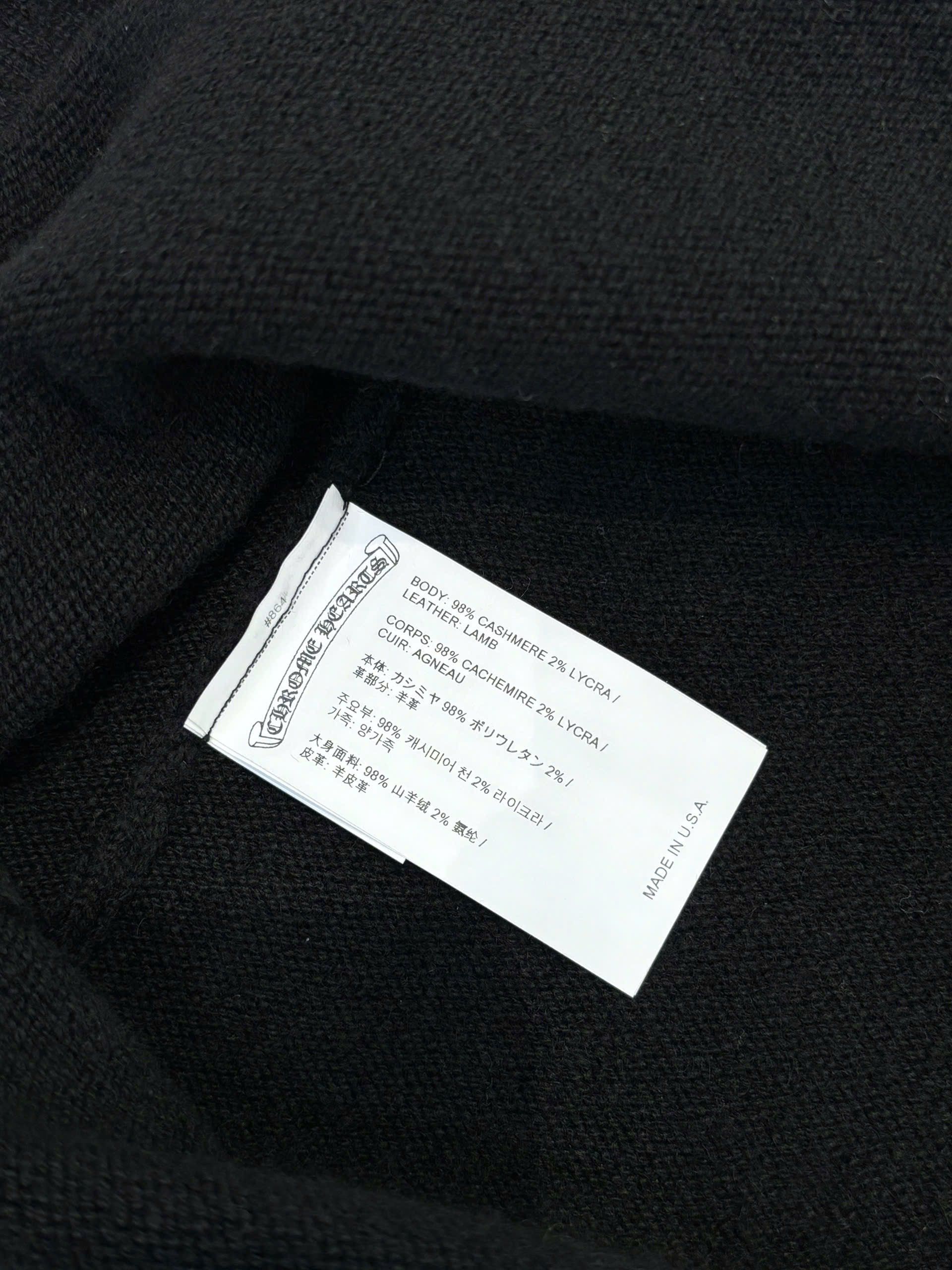 Chrome Hearts CHROME HEARTS Cashmere Triple Cross Supertouch Sweater Size US L / EU 52-54 / 3 - 9 Thumbnail