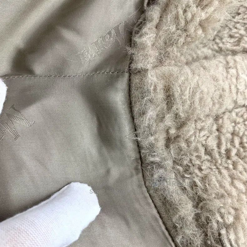 Max Mara Max Mara Light Brown Teddy Alpaca Hair Lapel Double Breast Size S / US 4 / IT 40 - 9 Thumbnail