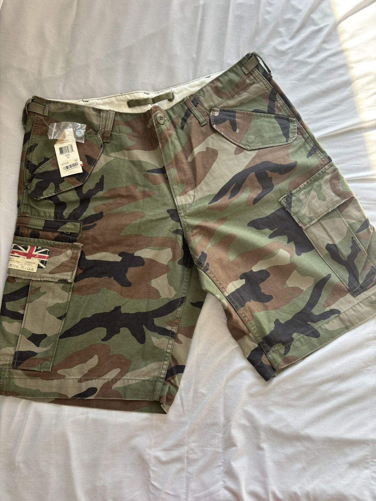 Denim & Supply Ralph Lauren × Polo Ralph Lauren × Vintage Vintage Ralph Lauren Denim & Supply Cargo Shorts Size US 33 - 1 Thumbnail