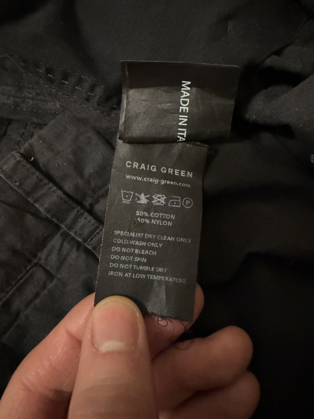Craig Green Craig Green Dark Grey Worker Pants Size US 34 / EU 50 - 5 Thumbnail