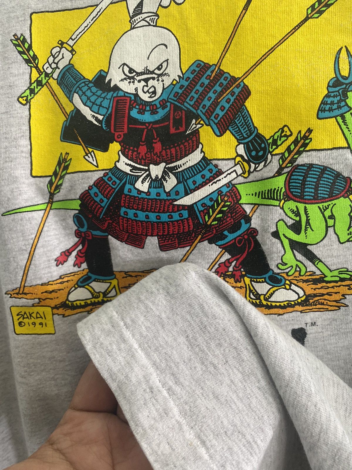 Band Tees × Japanese Brand × Vintage Vintage Usagi yojimbo 90s Size US XL / EU 56 / 4 - 3 Thumbnail