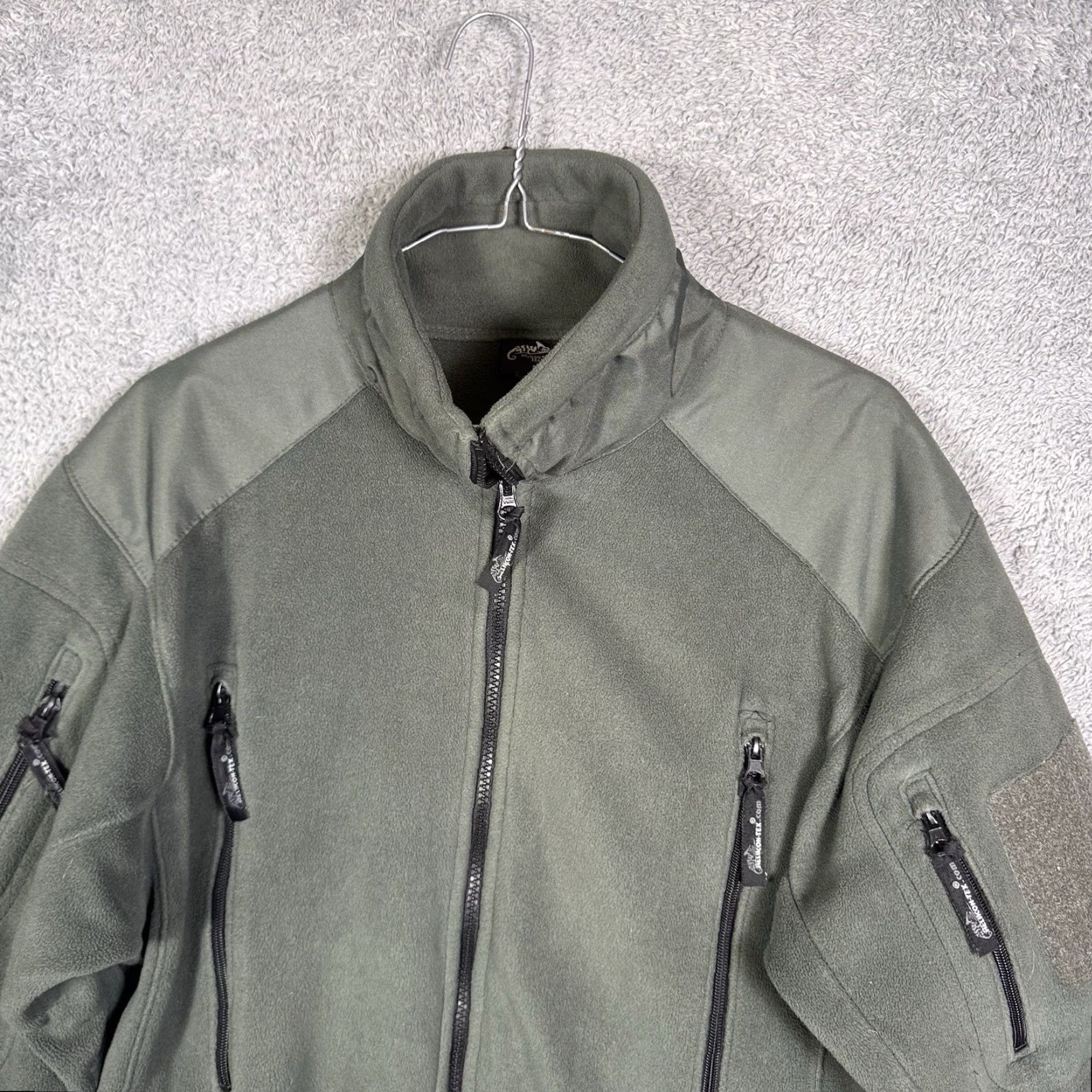 Vintage VINTAGE Helikon-Tex Liberty Heavy Fleece Jacket S Combat Military Green Tech Tactical Jacket Mens Lightweight Insulated Pockets Zip Full Zip Size US S / EU 44-46 / 1 - 2 Thumbnail