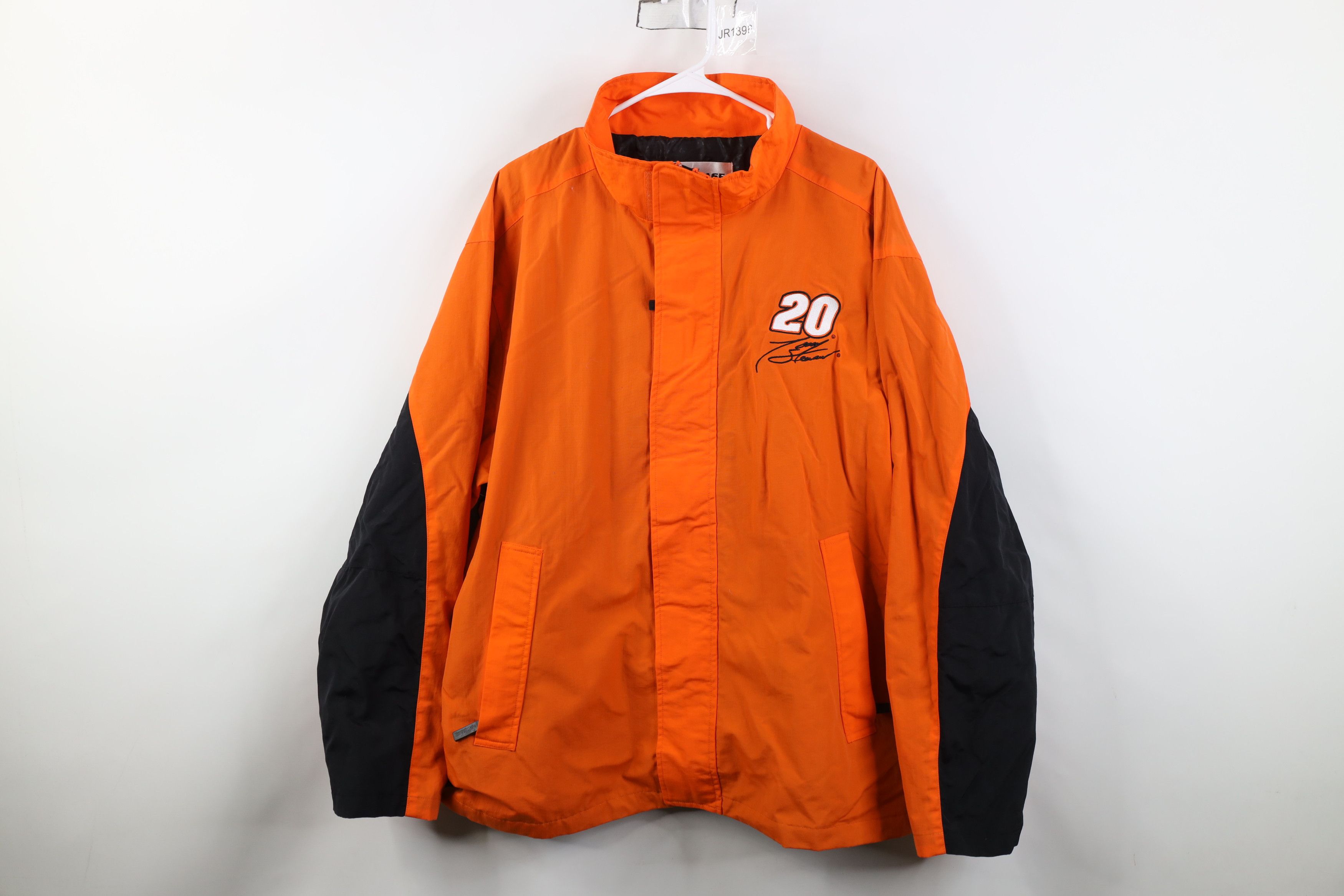 Vintage Vintage NASCAR Racing Tony Stewart Windbreaker Jacket Orange Size US XL / EU 56 / 4 - 1 Thumbnail