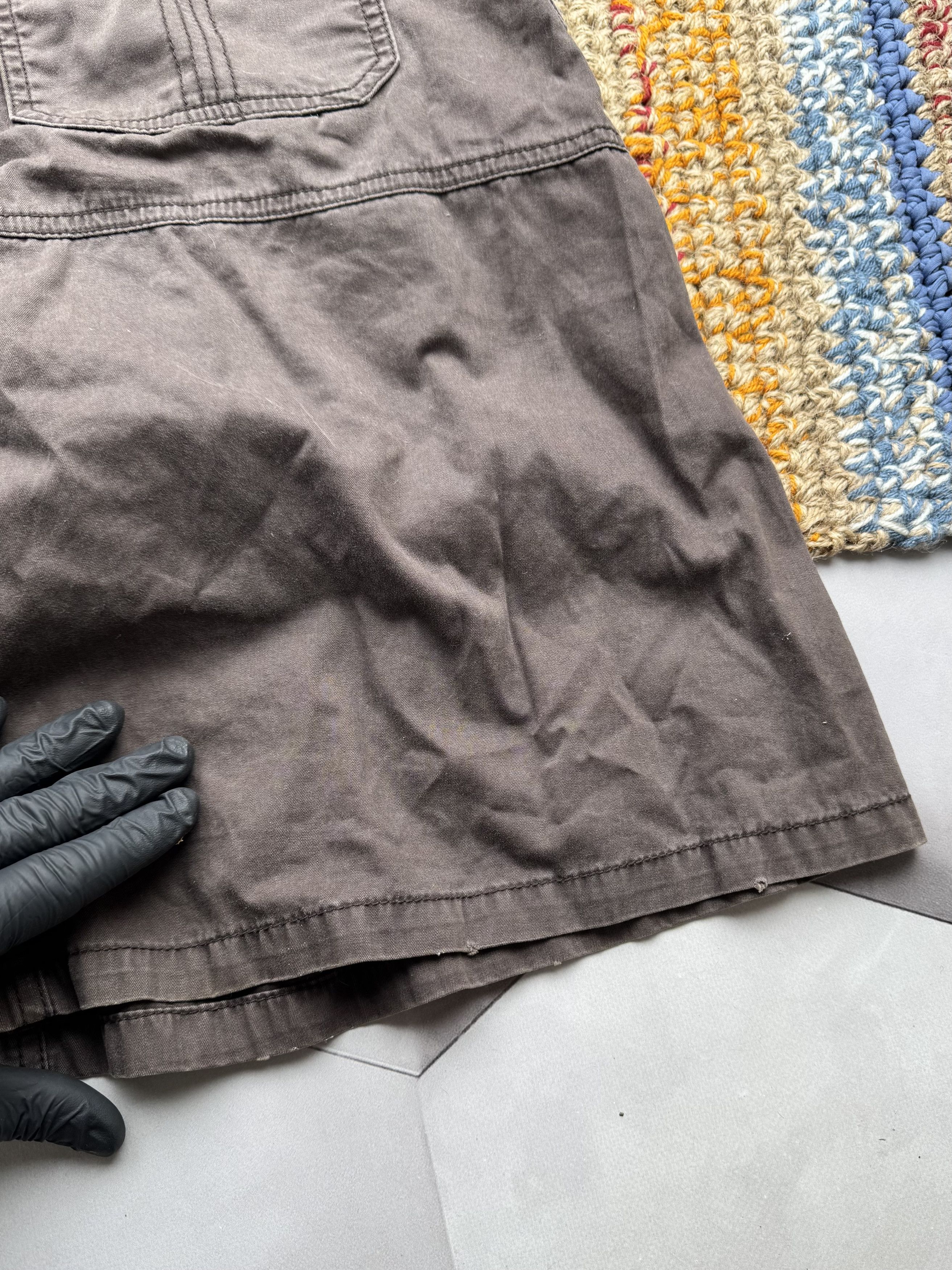 Vintage Vintage Cargo Skirt With Belt (E4) Size 26" / US 2 / IT 38 - 10 Thumbnail
