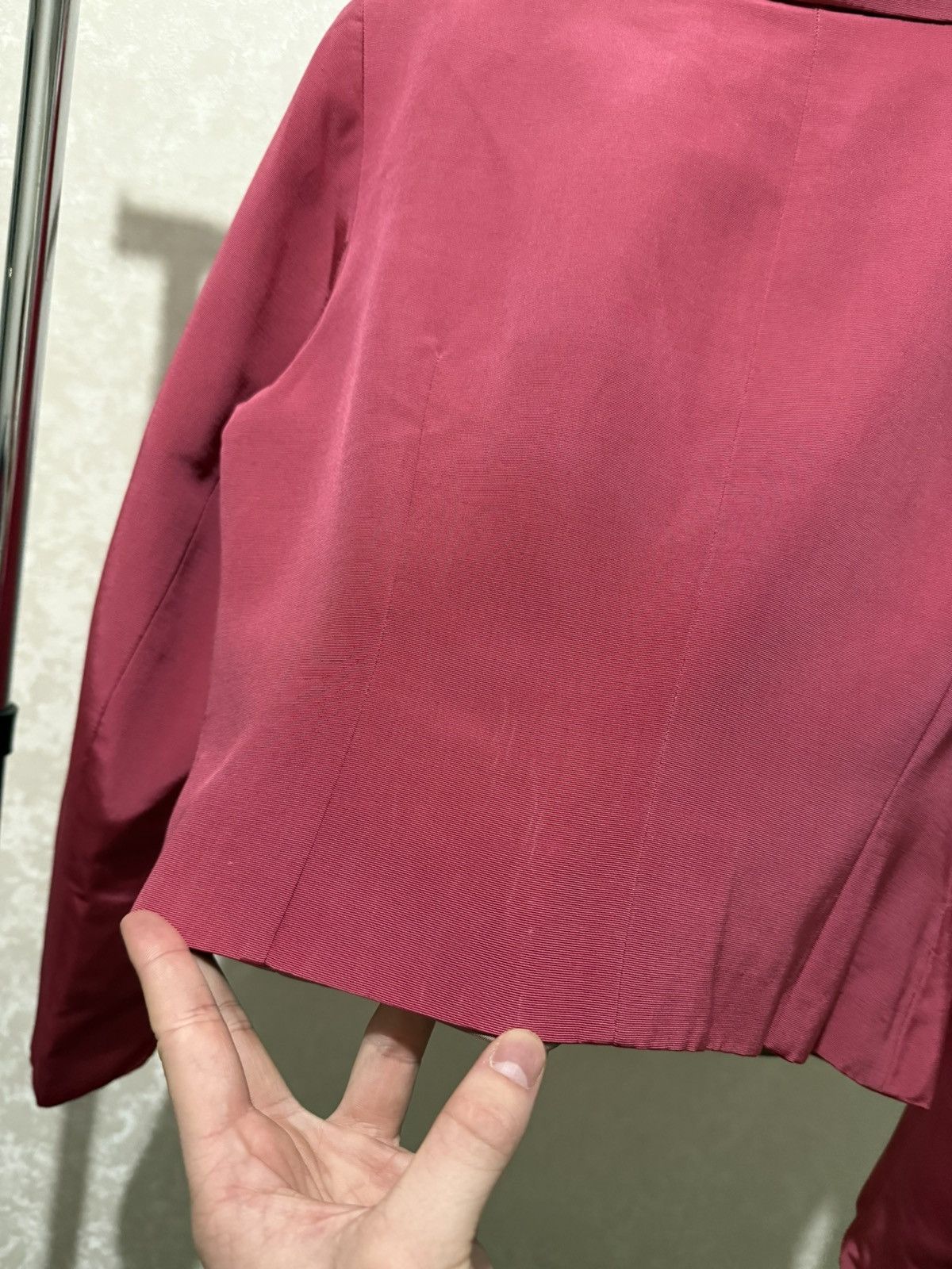 Dries Van Noten DRIES VAN NOTEN BLAZER WOOMEN’S PINK 4 BUTTONS SUIT LUXURY Size M / US 6-8 / IT 42-44 - 15 Thumbnail