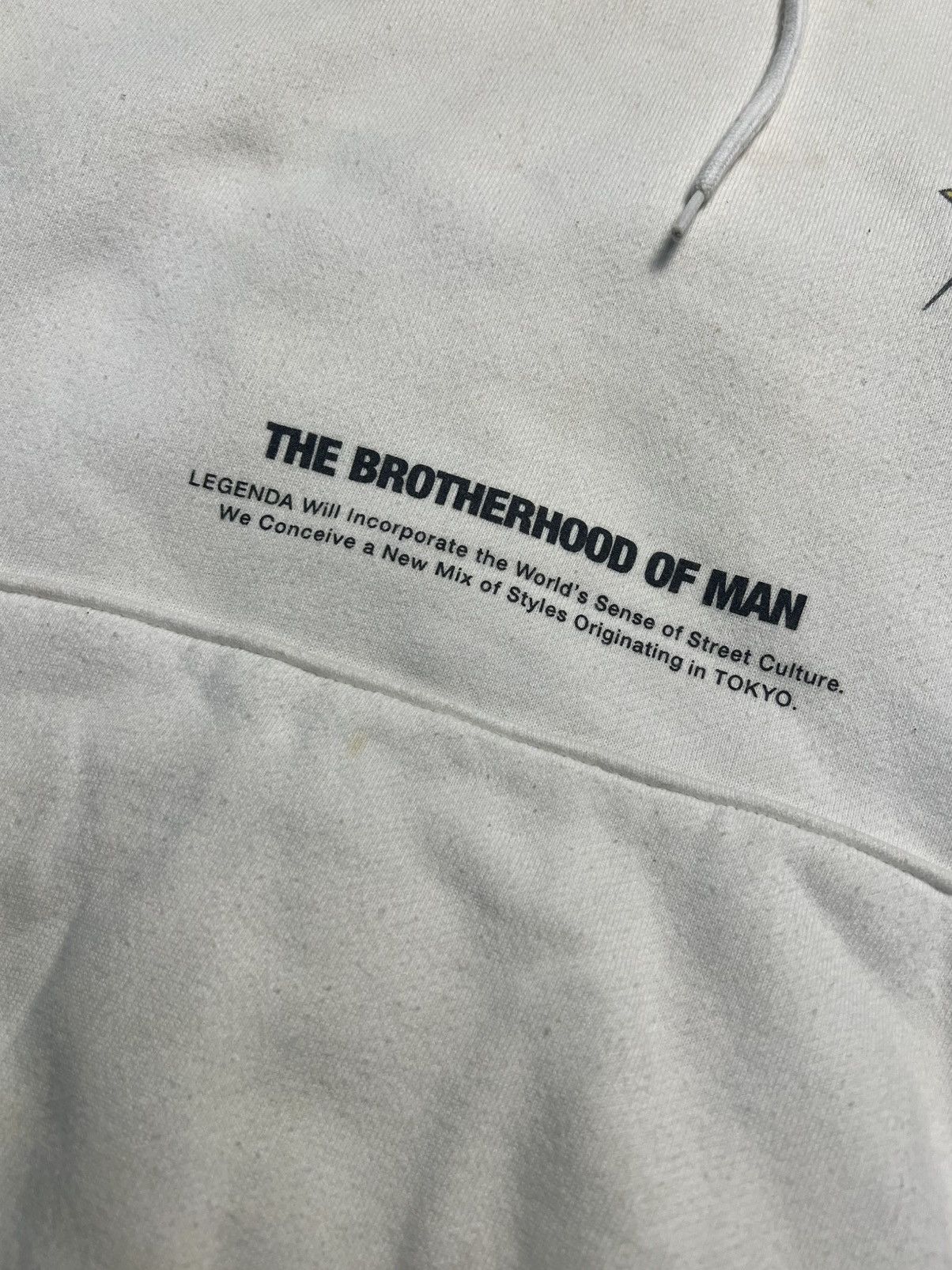 Japanese Brand LEGENDA Tokyo "Masonic Brotherhood" Graphic Hoodie (44) Size US M / EU 48-50 / 2 - 4 Thumbnail