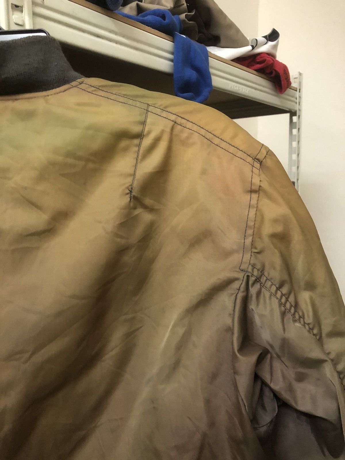 Japanese Brand × Vintage Flying men Bomber jacket MA-1 Size US M / EU 48-50 / 2 - 3 Thumbnail