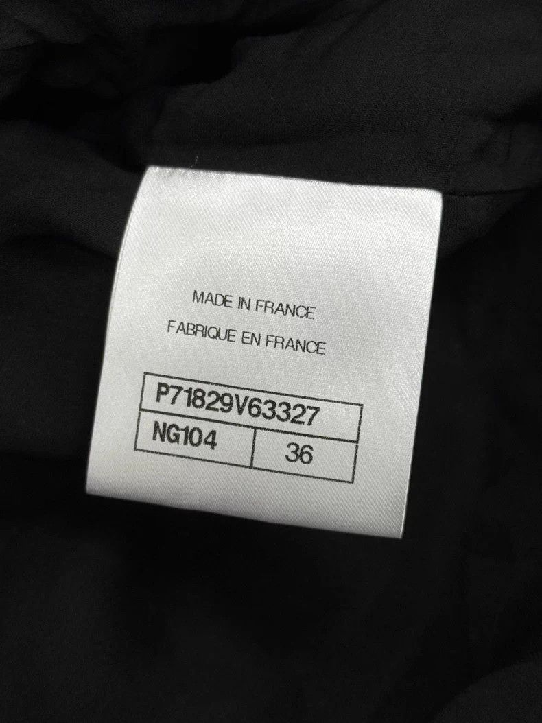 Chanel Chanel Black and white sequin striped short jacket Size XS / US 0-2 / IT 36-38 - 5 Thumbnail