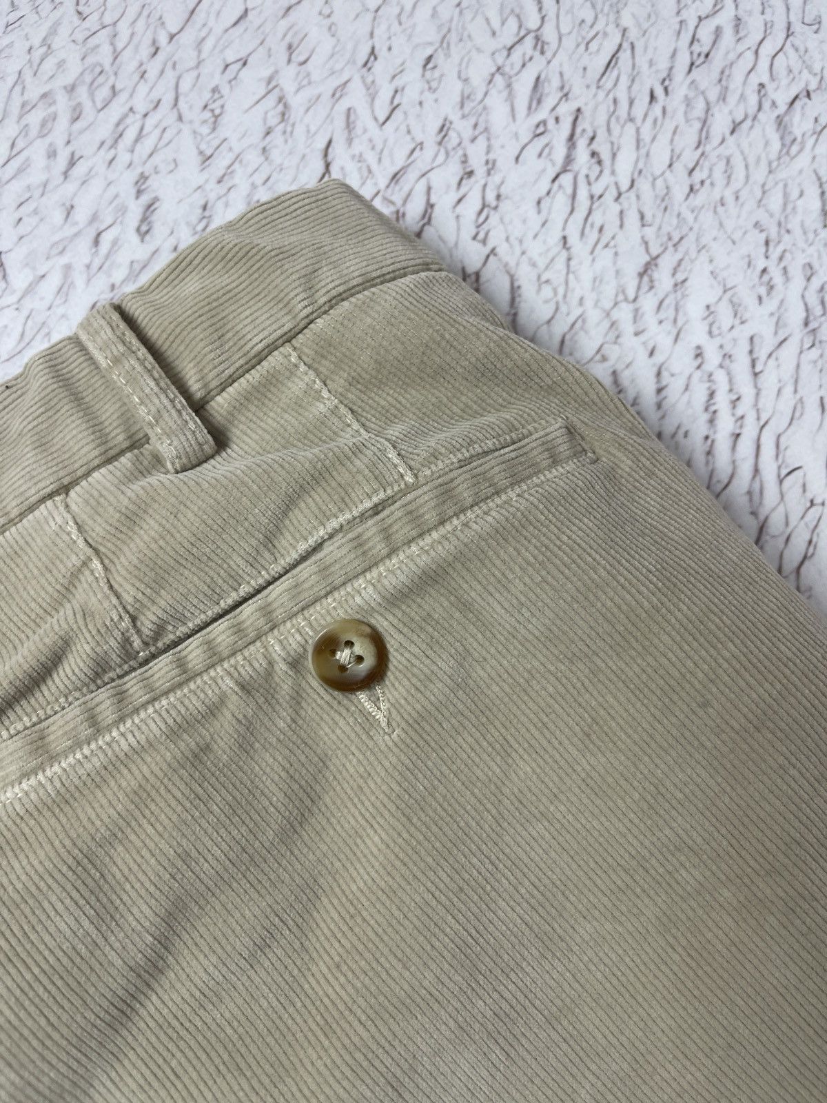Incotex Incotex Venezia High comfort Flexcord beige corduroy pants Size US 38 / EU 54 - 21 Thumbnail