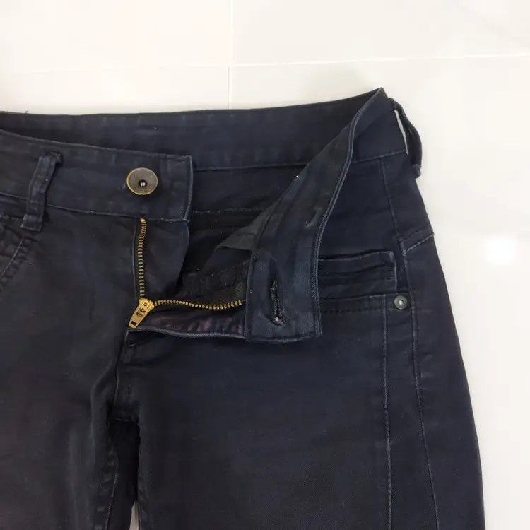 Vintage QUEEN LOW DARK BLUE SKINNY PANT Size US 26 / EU 42 - 6 Thumbnail