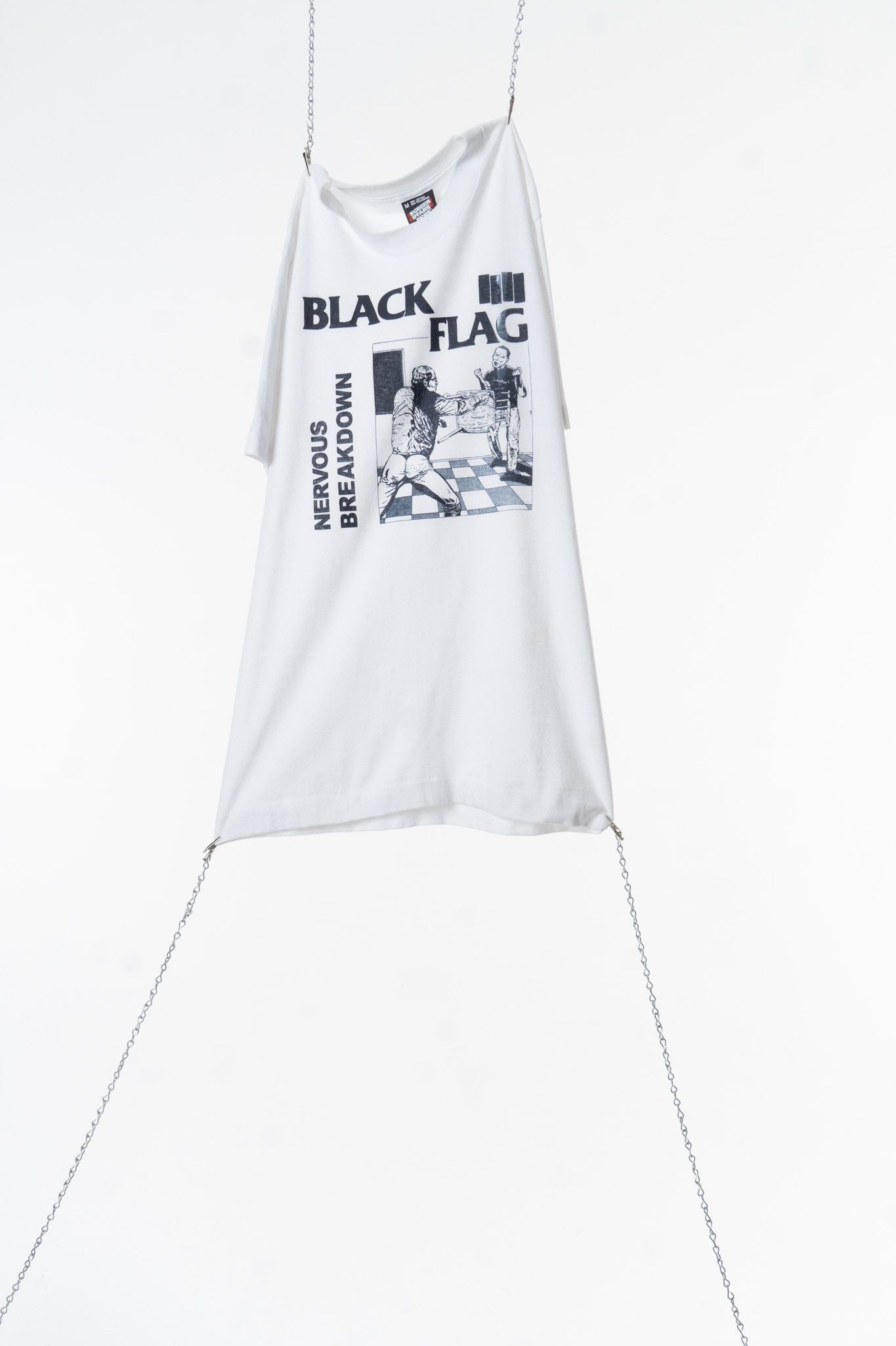 Vintage VINTAGE 1980s BLACK FLAG ‘NERVOUS BREAKDOWN’ T-SHIRT Size US M / EU 48-50 / 2 - 9 Thumbnail