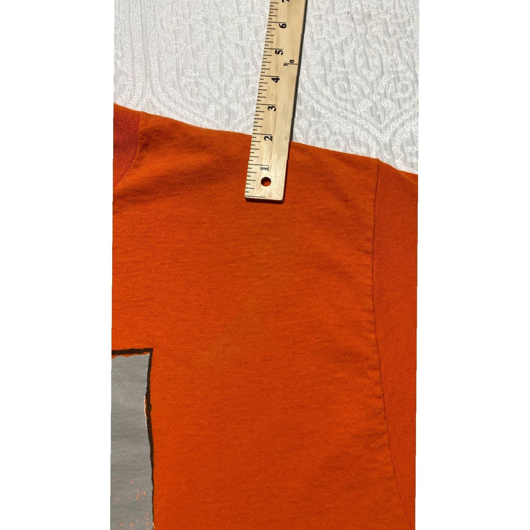 Vintage Delta Pro Weight T Shirt Orange Mens XL Adult Graphic Tee Size US XL / EU 56 / 4 - 2 Thumbnail