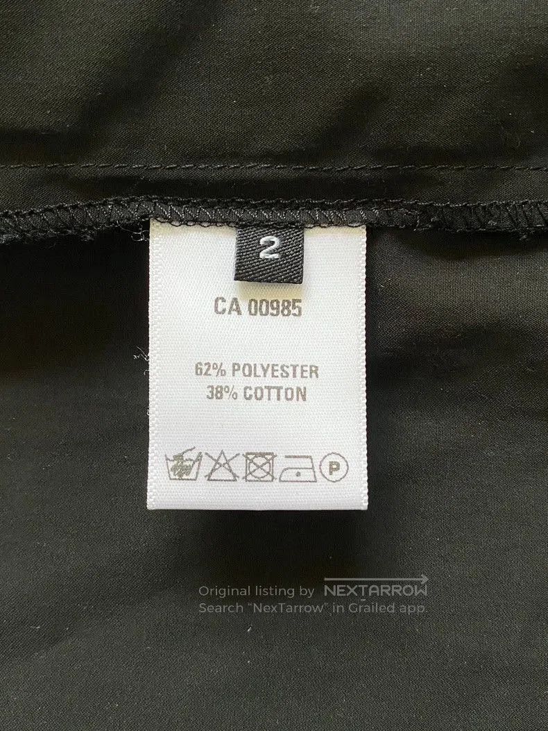 Hyein Seo Black Pocket Shirt with Concealed Buttons. Size US M / EU 48-50 / 2 - 6 Thumbnail