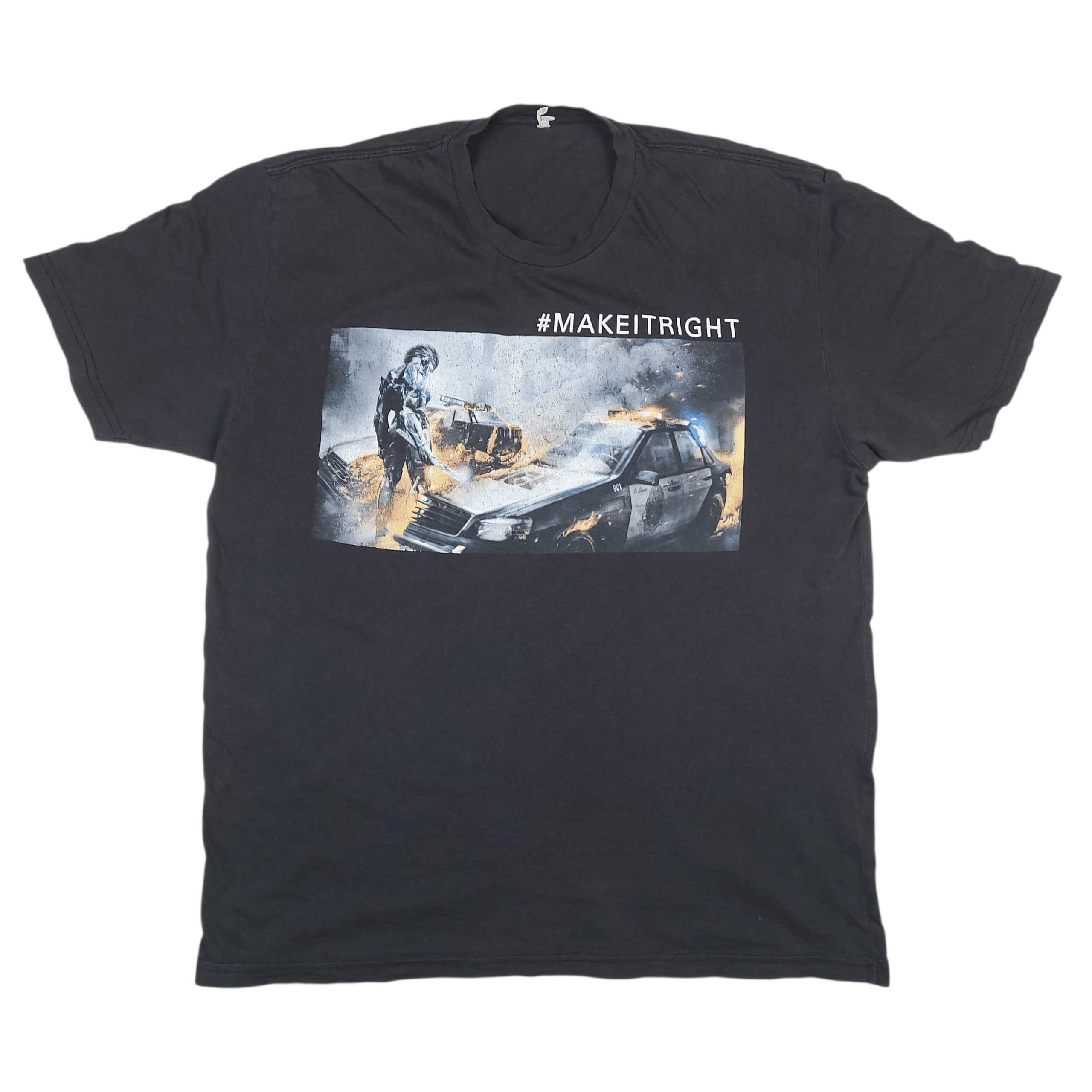 Playstation 2013 Metal Gear Rising Revengeance Raiden Konami TEE Size US XL / EU 56 / 4 - 2 Thumbnail