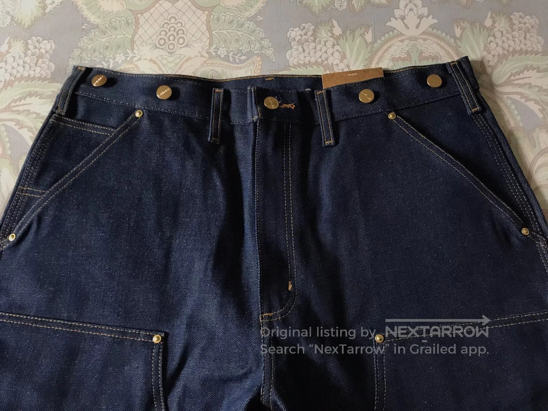 Carhartt Carhartt B07 Original Denim Double Knee Jeans. Size US 36 / EU 52 - 4 Thumbnail