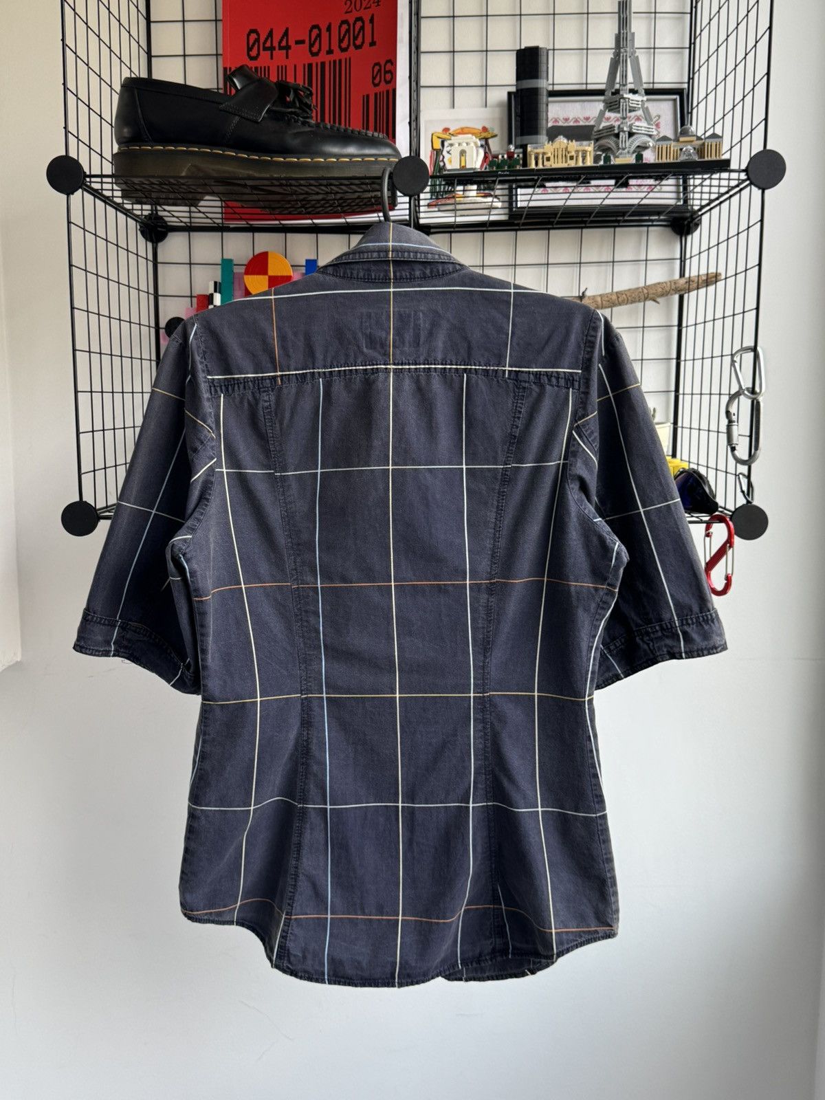 Vivienne Westwood Vintage Vivienne Westwood Checked Short Sleeve Shirt Size M / US 6-8 / IT 42-44 - 5 Thumbnail