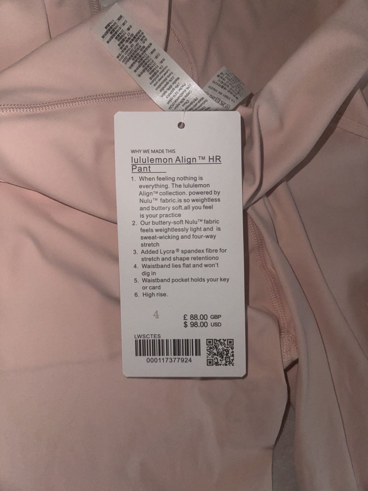 Lululemon Lululemon Pink Matching Set – ZipUp Jacket & Leggings Size 4 Size S / US 4 / IT 40 - 8 Thumbnail