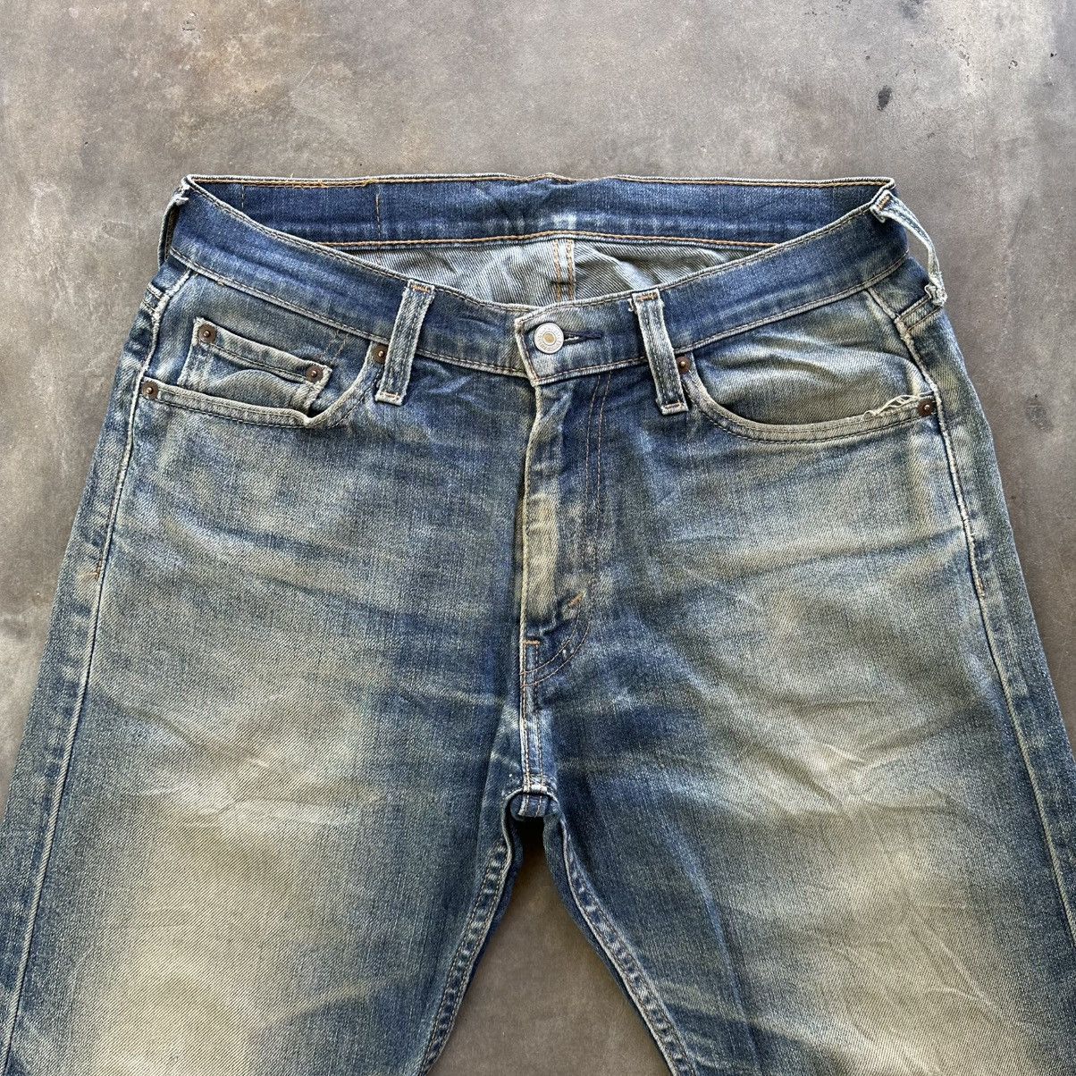 Japanese Brand Vintage Levi’s 513 Distressed Rusty Denim Jean Pant W31 Size US 31 - 3 Thumbnail