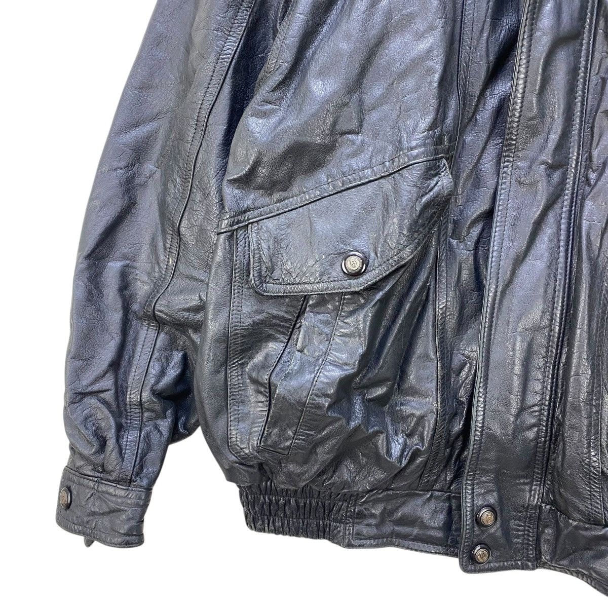 Japanese Brand 💥 Vintage Japanese Brand Cow Hide Leather Jacket Size US M / EU 48-50 / 2 - 4 Thumbnail