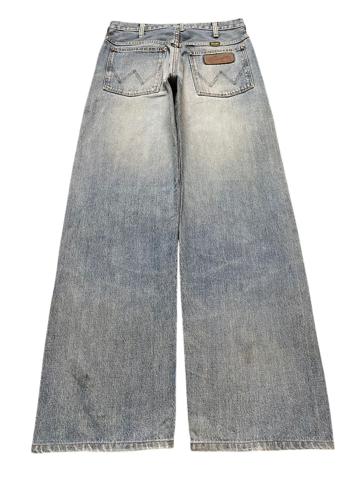 Wrangler Vintage Wrangler Selvedge Baggy Faded Wash Distressed Jeans Size US 28 / EU 44 - 3 Thumbnail