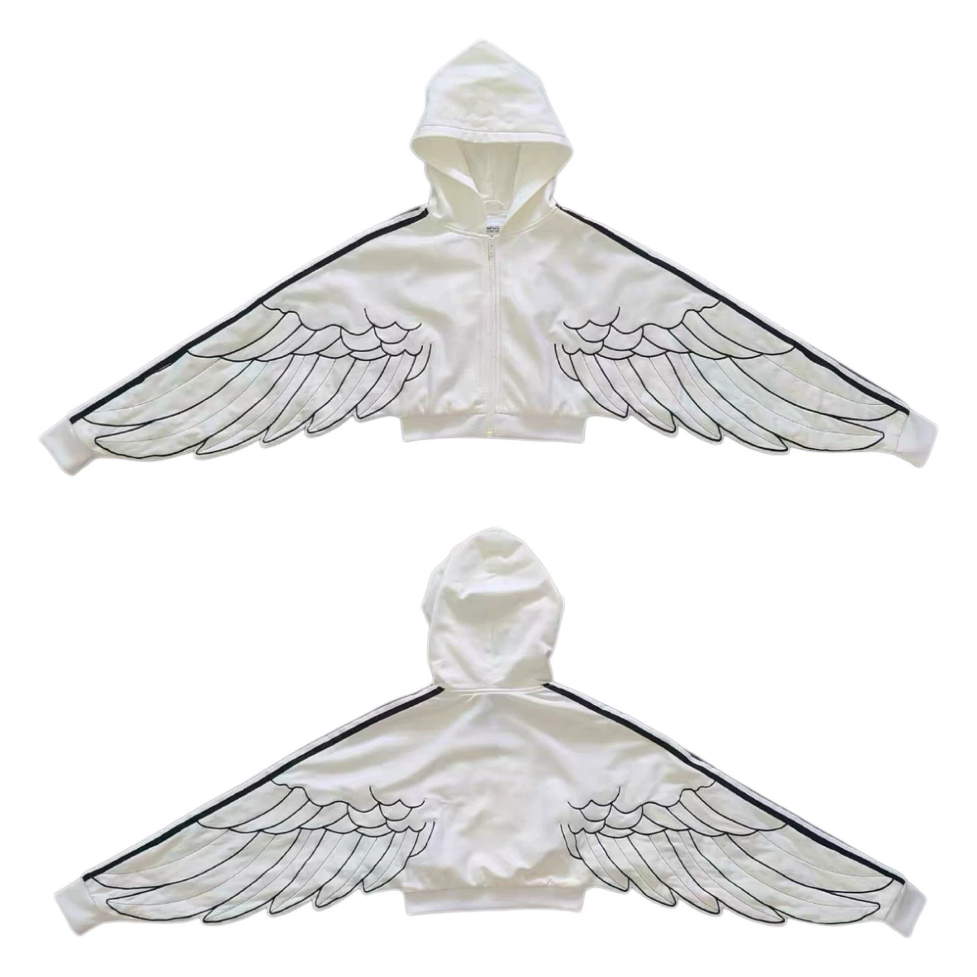 Adidas Jeremy Scott x Adidas Wings short batwing hoodie36 Size XS / US 0-2 / IT 36-38 - 1 Thumbnail