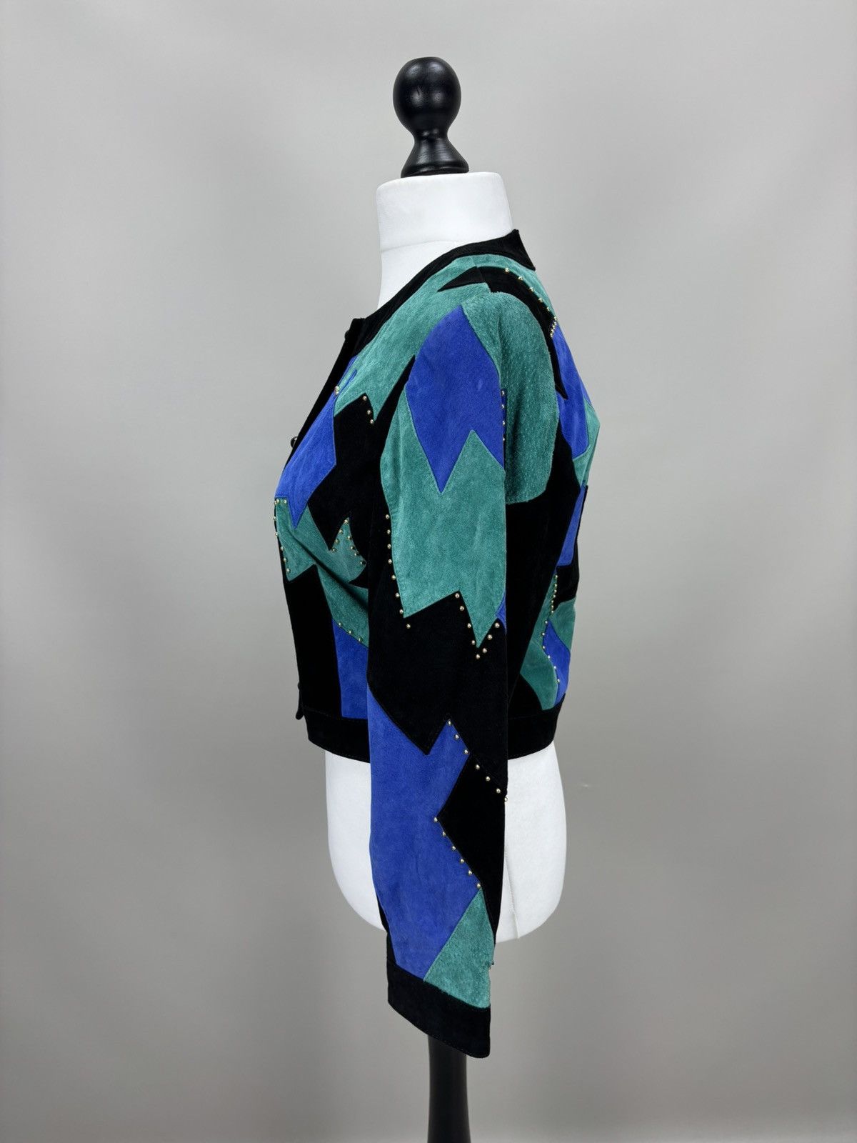 Other Womens leather jacket Dino'z Size 40 Color Multicolor Size S / US 4 / IT 40 - 9 Thumbnail