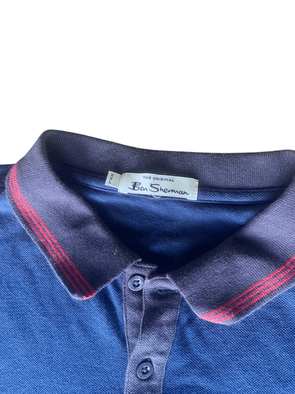 Ben Sherman Vintage Ben Sherman Polo Tee Size US XL / EU 56 / 4 - 3 Thumbnail