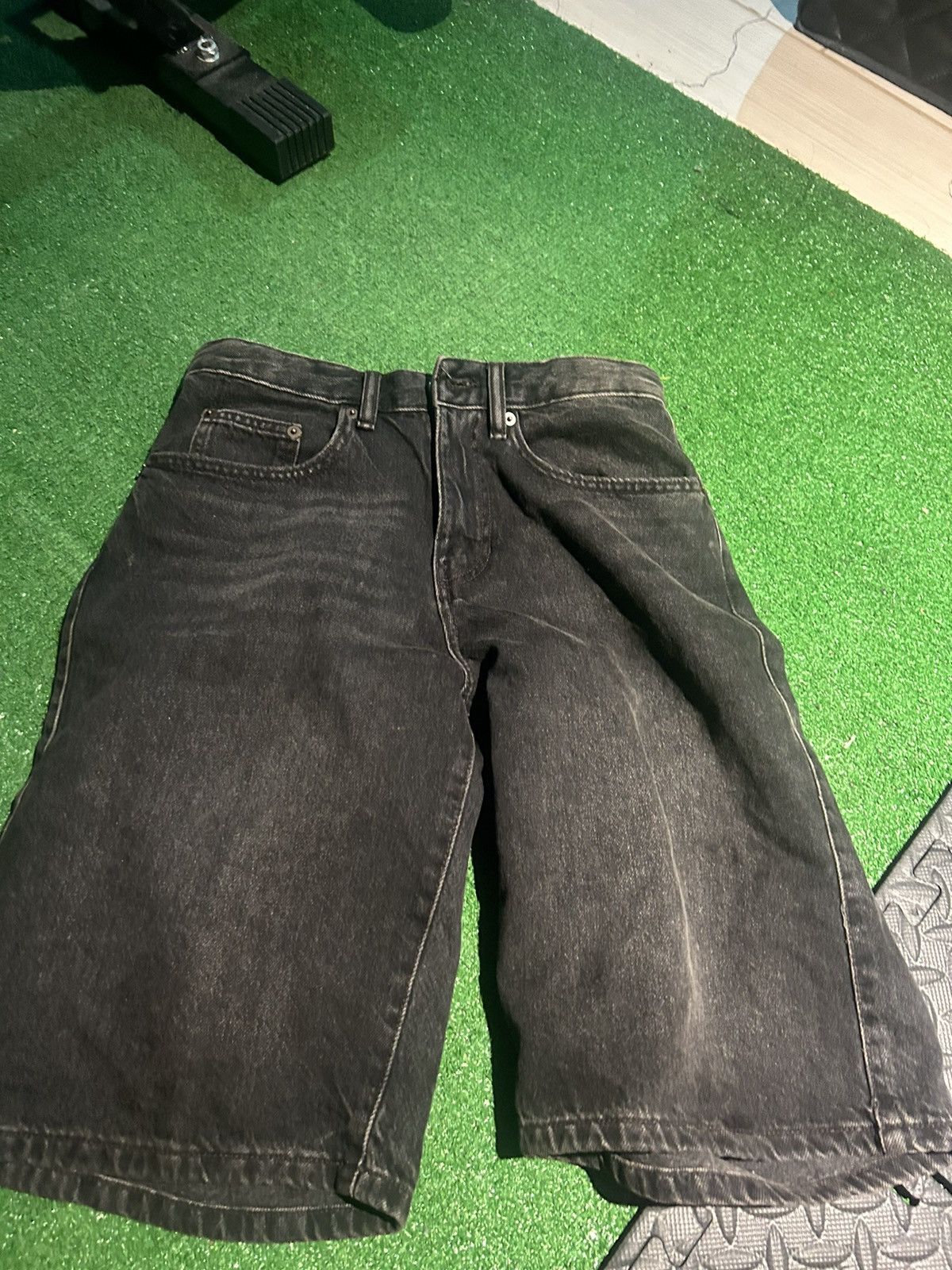 Zara Zara Denim Jorts Size US 29 - 1 Thumbnail