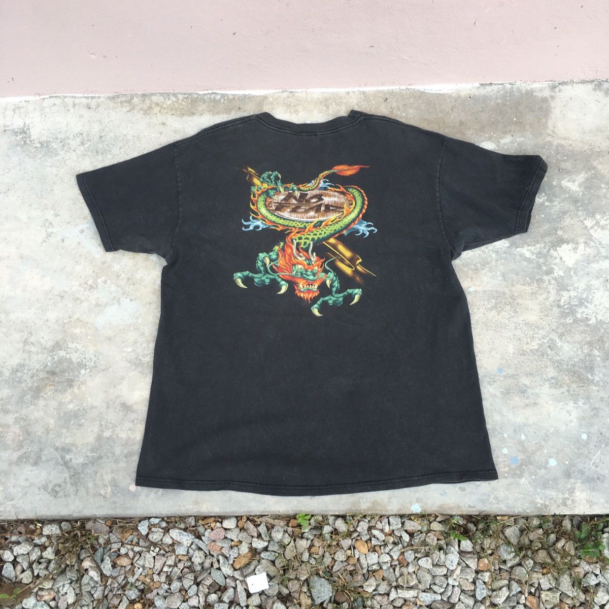 No Fear Vintage NO FEAR Dragon Tee Size US L / EU 52-54 / 3 - 1 Thumbnail
