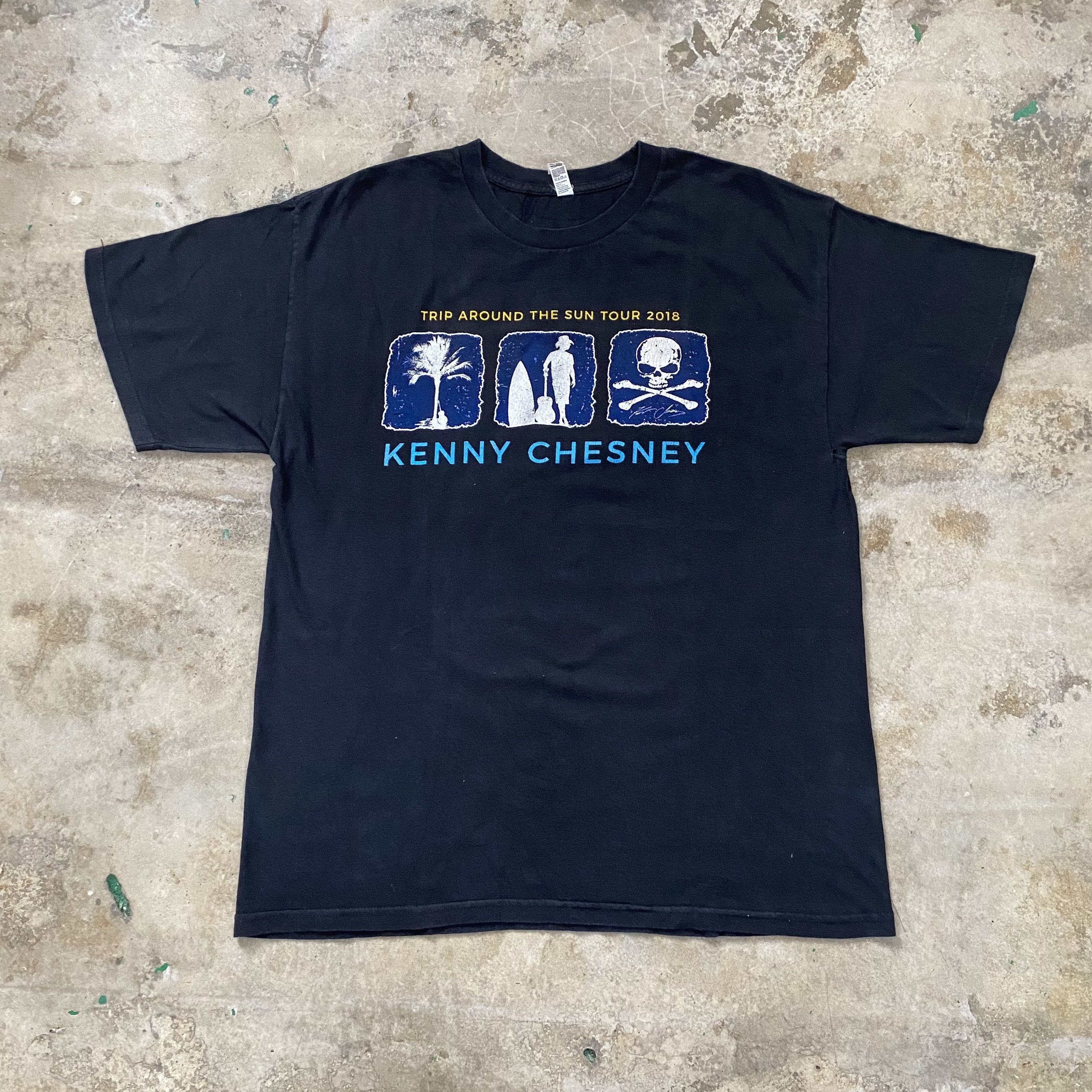 Band Tees Kenny Chesny Tour T Shirt TS010 Size US L / EU 52-54 / 3 - 1 Thumbnail