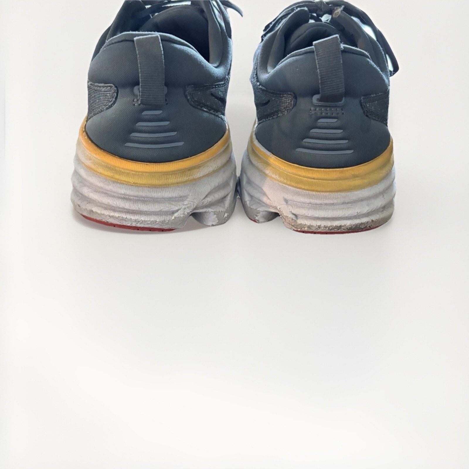 Hoka Hoka One One Men's Bondi 8 Wide Blue Yellow 11.5 2E EU46 Size US 11.5 / EU 44-45 - 5 Thumbnail