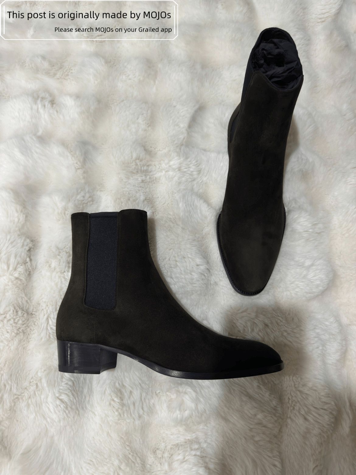 Sz 41 Saint Laurent Paris Wyatt 40 Chelsea Boots