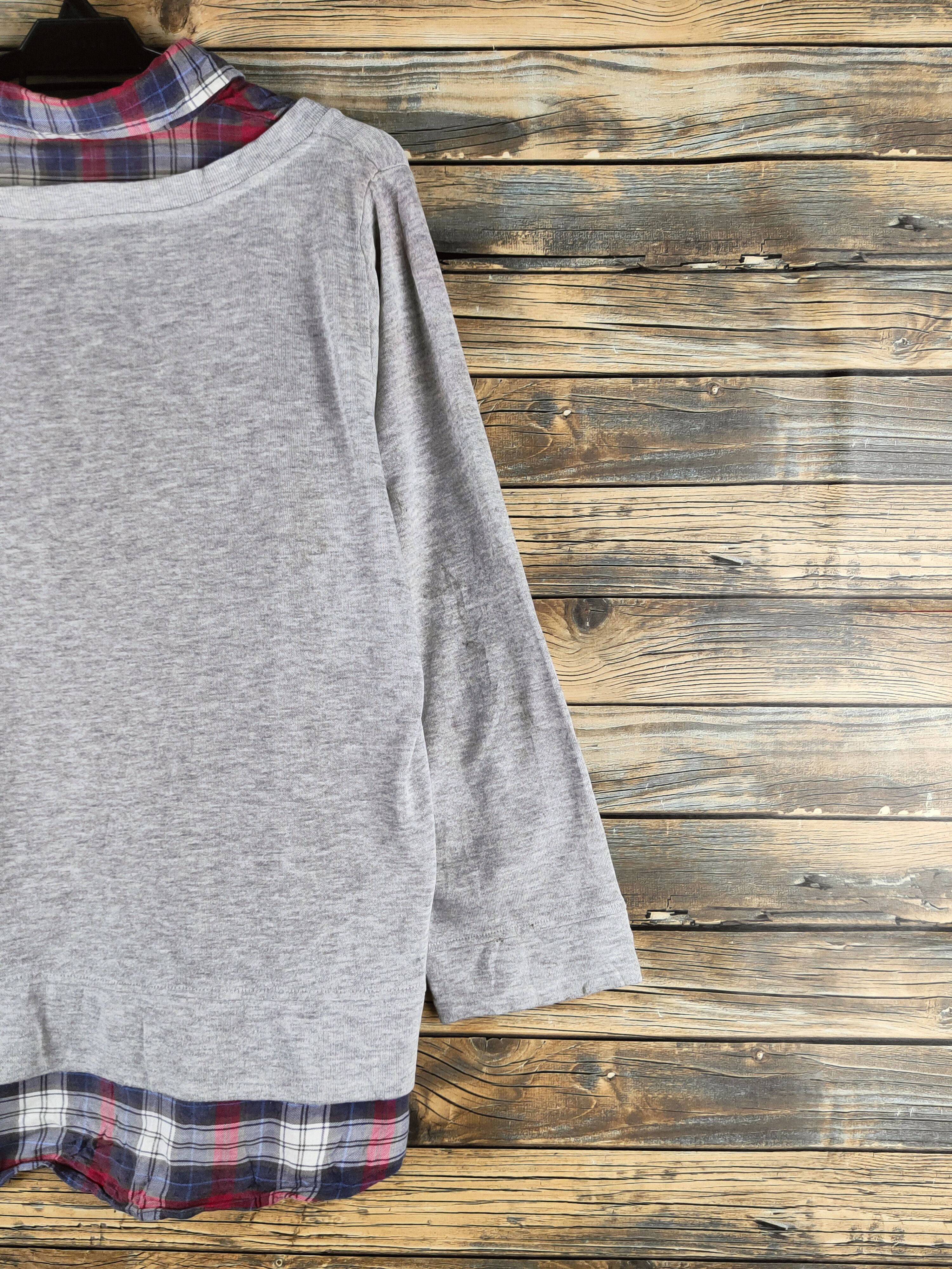 Japanese Brand Vintage Faded Arabis Gray Sweatshirts Size L / US 10 / IT 46 - 9 Thumbnail