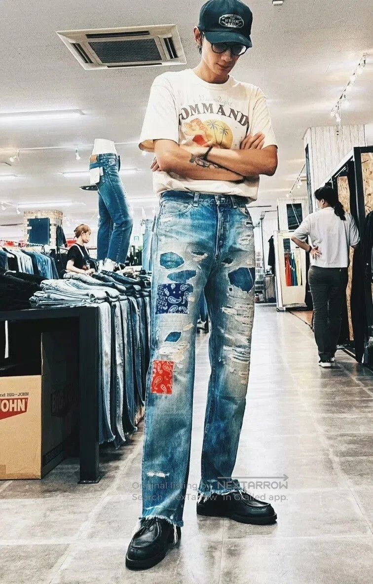 Big John Big John Japanese Denim Jeans. Size US 30 / EU 46 - 3 Thumbnail