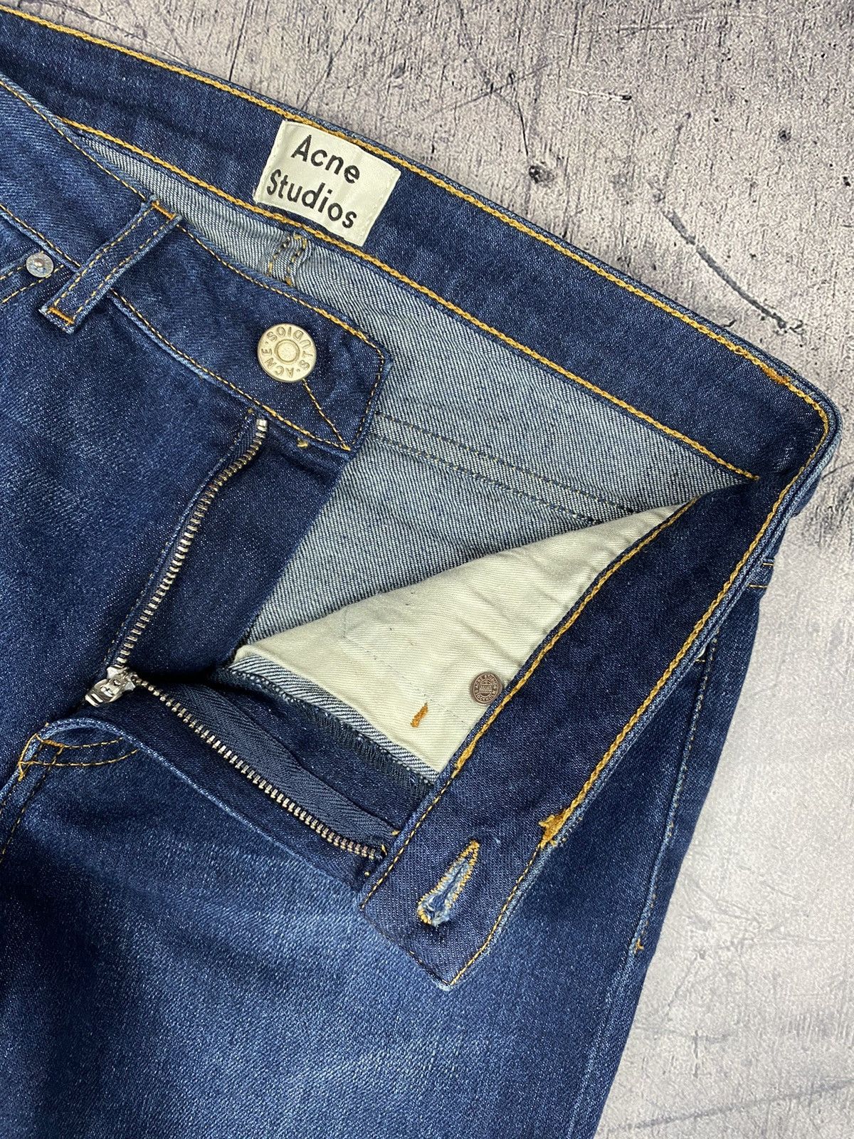 Acne Studios × Designer Acne Studios Skin 5 Storm Designer Jeans Size 28" / US 6 / IT 42 - 8 Thumbnail